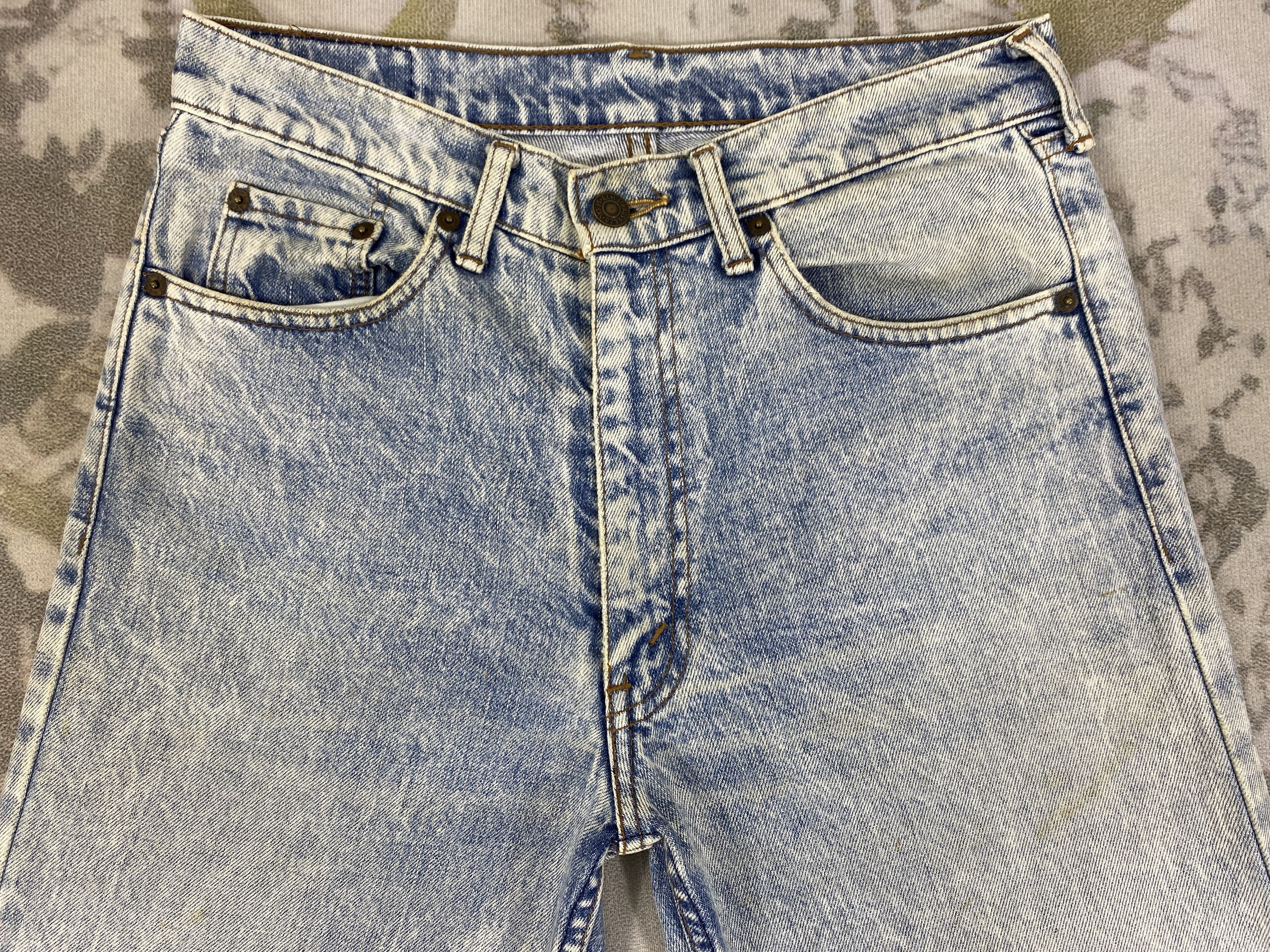 Levi's Acid Wash Vintage Levi's 508 Denim 30 x 27 -JN510 Size US 30 / EU 46 - 3 Thumbnail