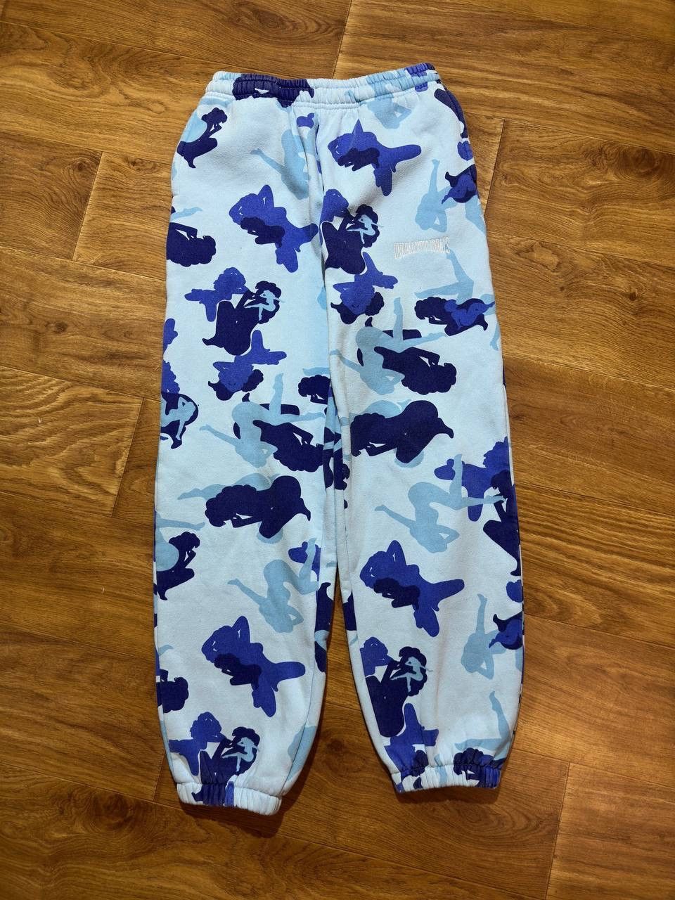 Japanese Brand Named Collective Unrealistic Ideals Blue Camo Monogram Y2K Size US M / EU 48-50 / 2 - 6 Thumbnail