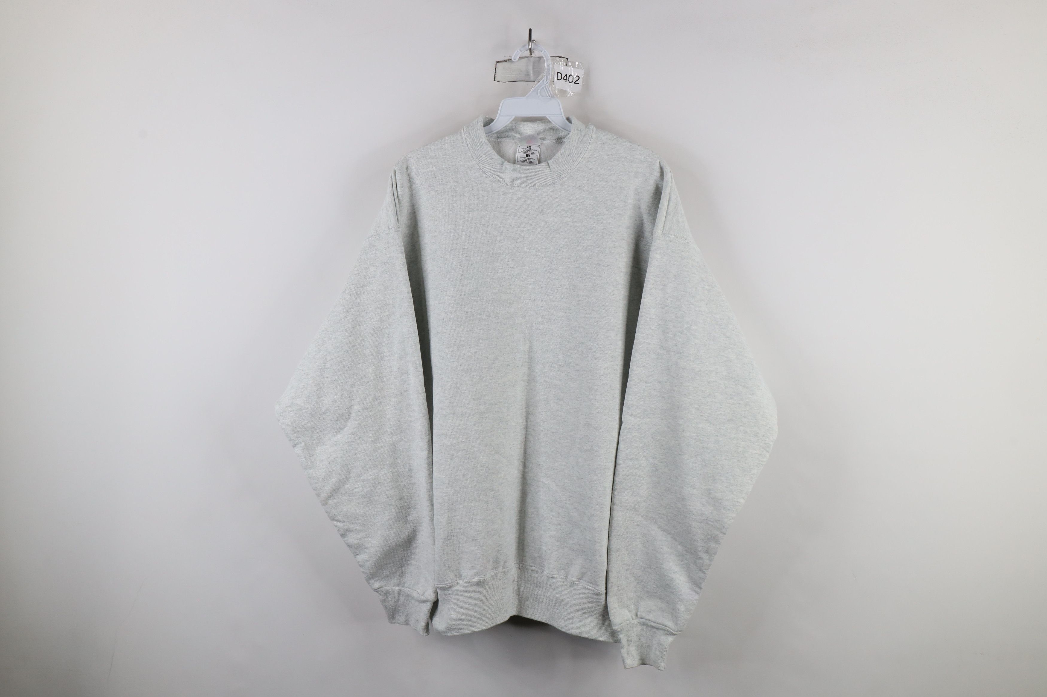 Vintage Vintage 90s Streetwear Heavyweight Crewneck Sweatshirt USA Size US XL / EU 56 / 4 - 1 Thumbnail