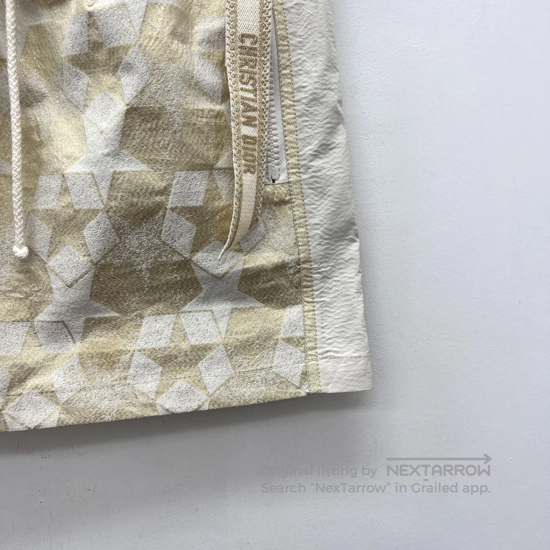 Dior Dior Golden Star Letter Printed Drawstring Waist Casual Sk Size 31" - 4 Thumbnail