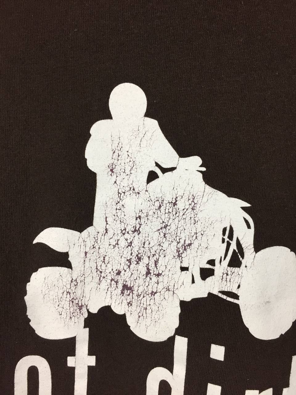 Vintage Vtg ATV Quad Rider "Got Dirt?" Off-Roading Graphic Tee Size US XXL / EU 58 / 5 - 4 Thumbnail