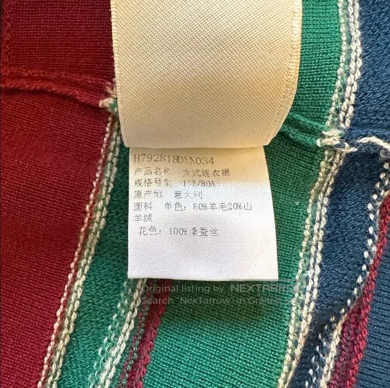 Hermes Hermes Cashmere and Silk Heavy Duty Dress Size XXS / US 00 / IT 34 - 5 Thumbnail