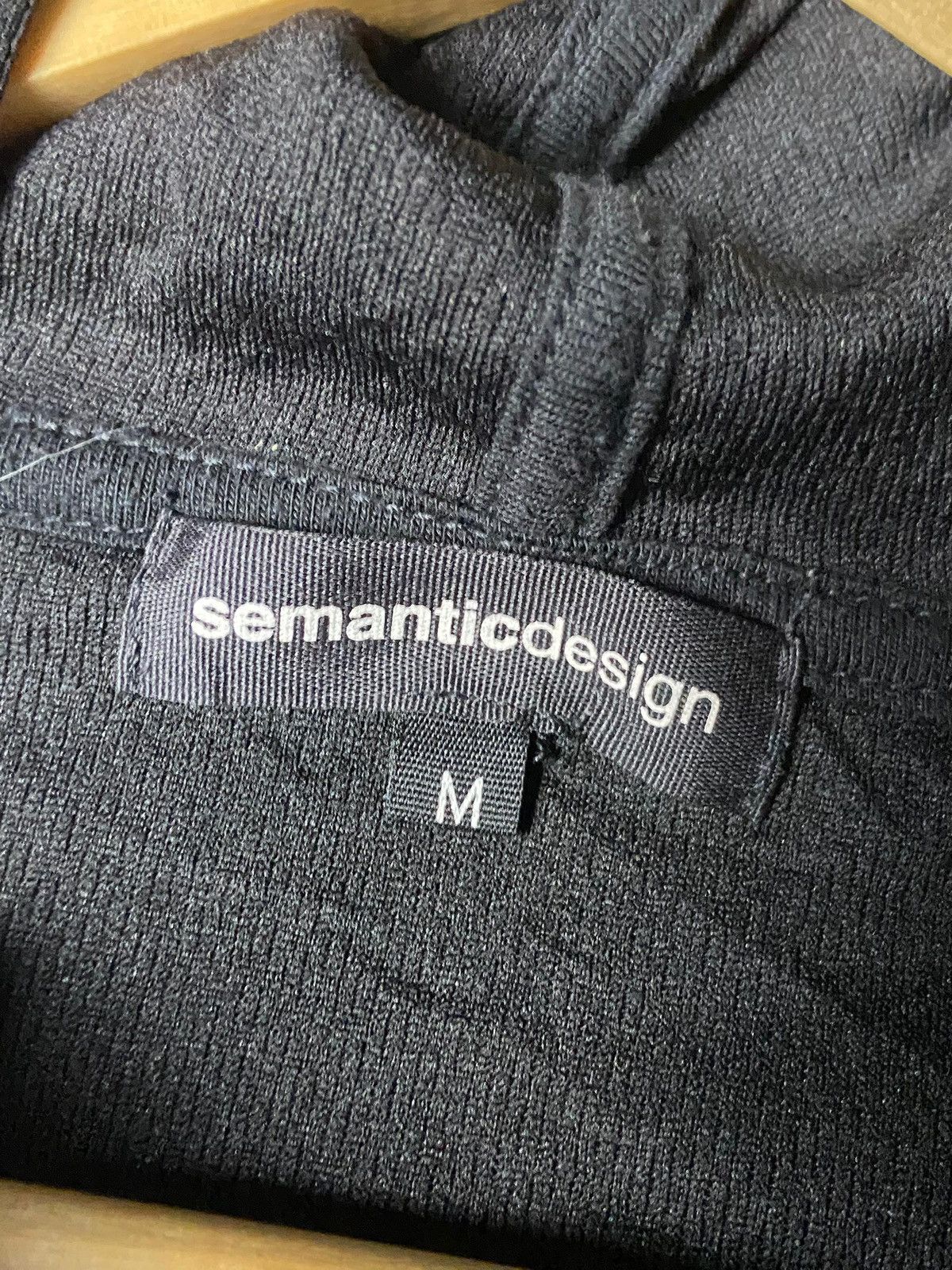 semanticdesign Semantic Design Short Sleeve Hooded Jacket (141) Size US M / EU 48-50 / 2 - 6 Thumbnail