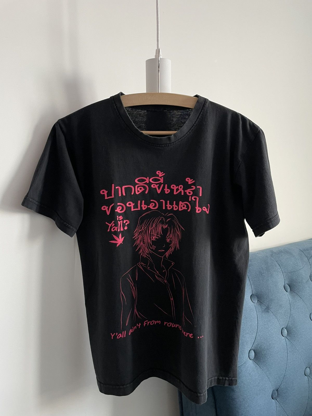 Anime Vintage Anime 90’s Y’all Ain’t From Round Here T-Shirt RARE Size US M / EU 48-50 / 2 - 1 Thumbnail