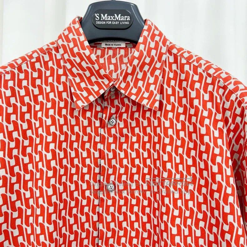 Hermes Hermes size 39 All-over Printed Letter Shirt Jacket Size US S / EU 44-46 / 1 - 3 Thumbnail