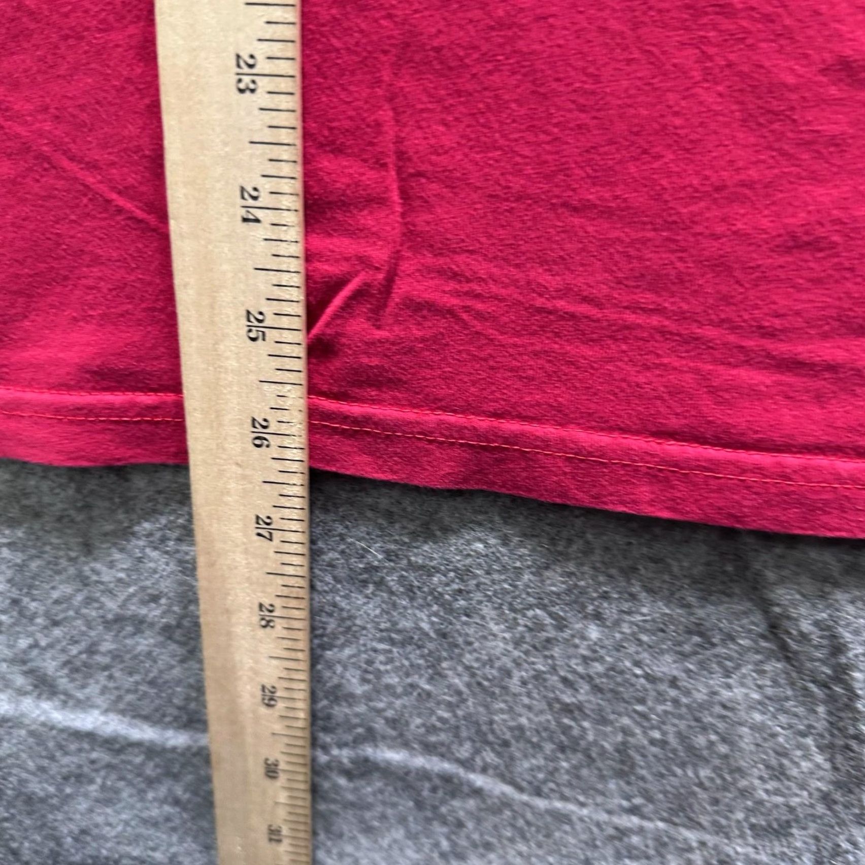 Vintage Georgia Shirt Mens L Red Property Of Bulldog Graphic Tee Crewneck Tagless Size US L / EU 52-54 / 3 - 5 Thumbnail