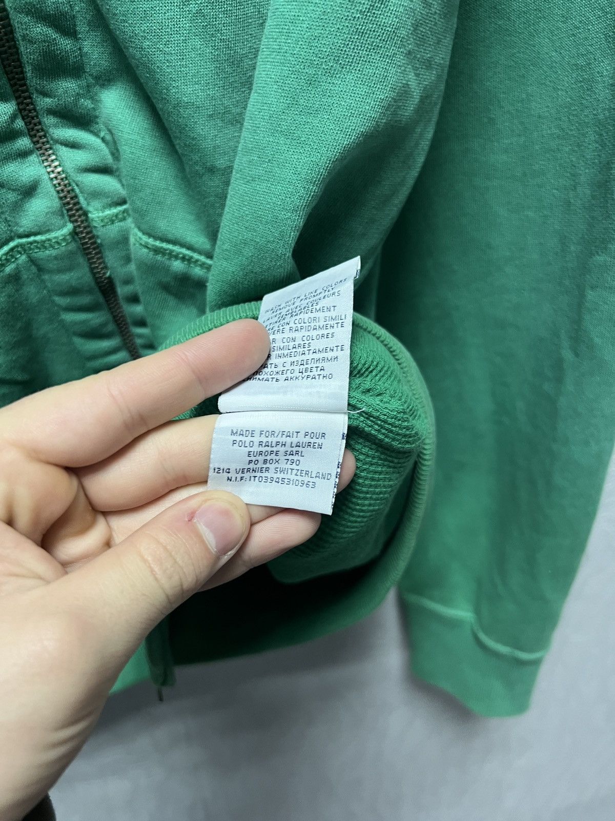 Polo Ralph Lauren Vintage Polo Ralph Lauren Zip UP Hoodie Y2K Size US L / EU 52-54 / 3 - 7 Thumbnail