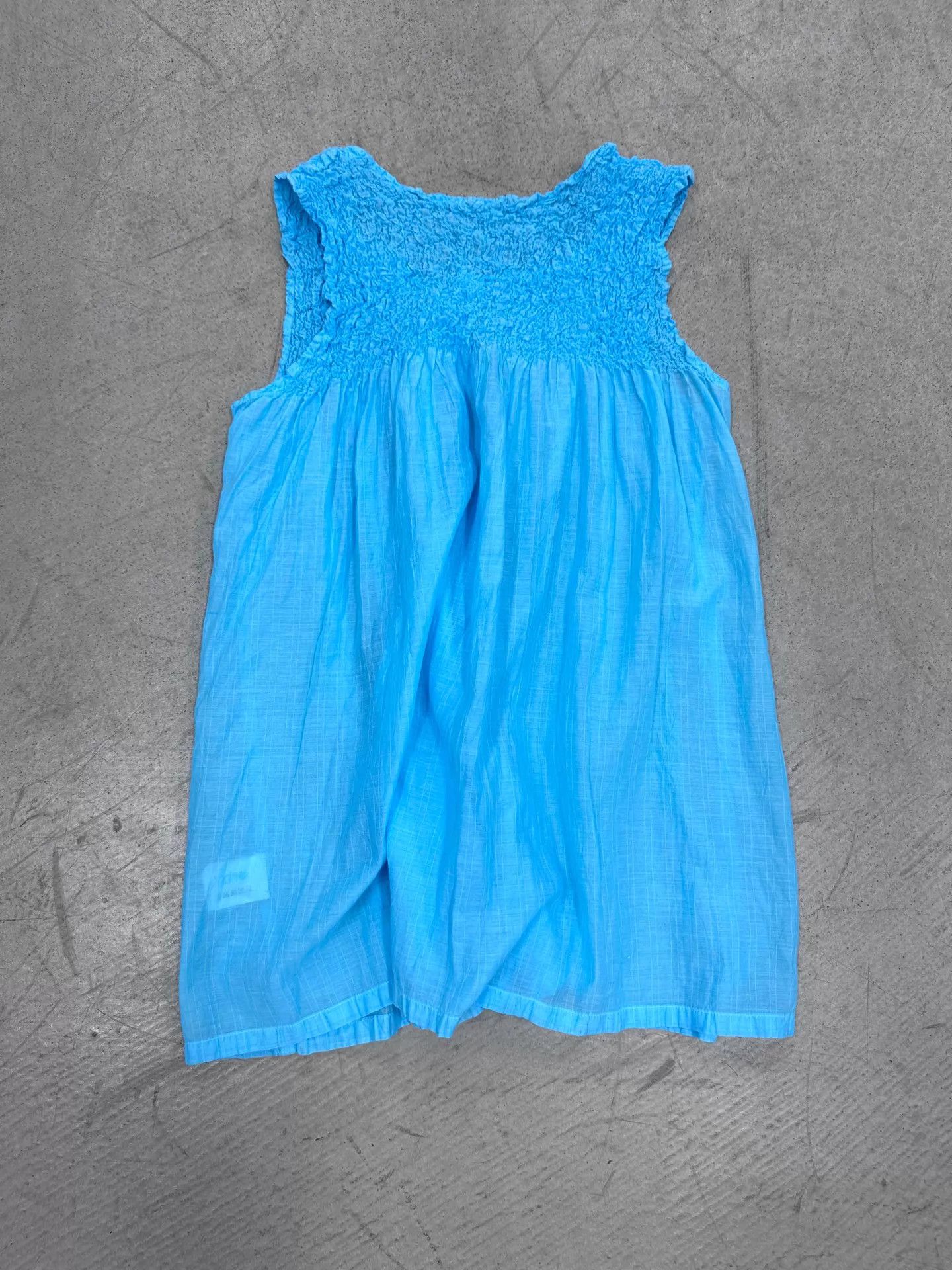 Issey Miyake Issey Miyake Me Pleated Water Blue Top Size ONE SIZE - 8 Thumbnail