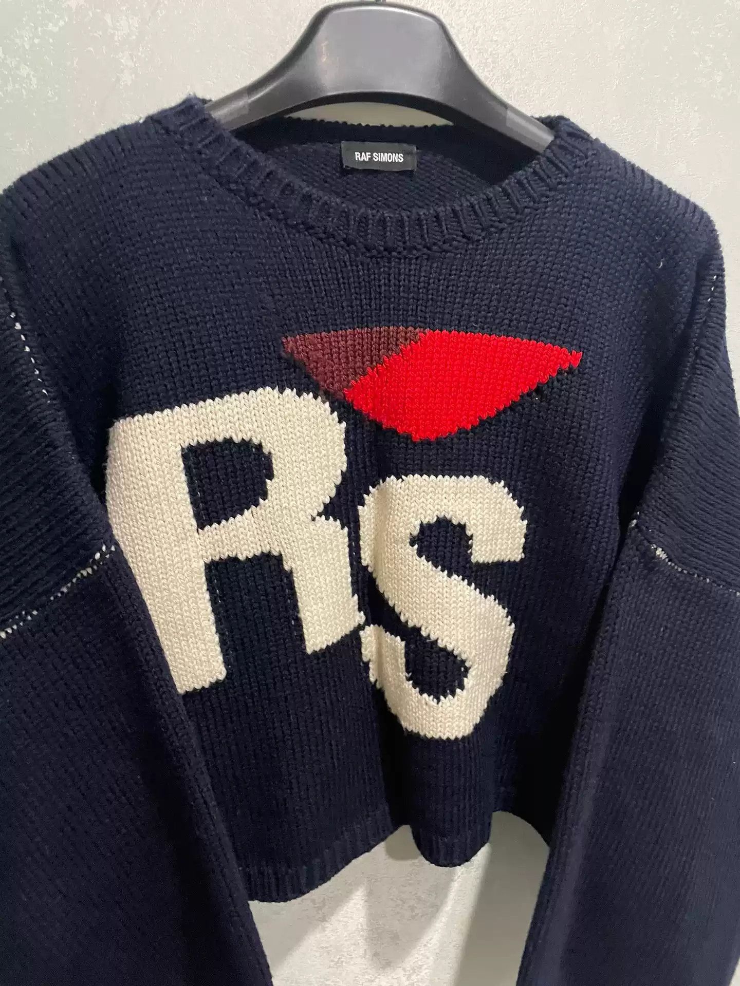Raf Simons Raf Simons 19fw short RS sweater-2505 Size US S / EU 44-46 / 1 - 3 Thumbnail