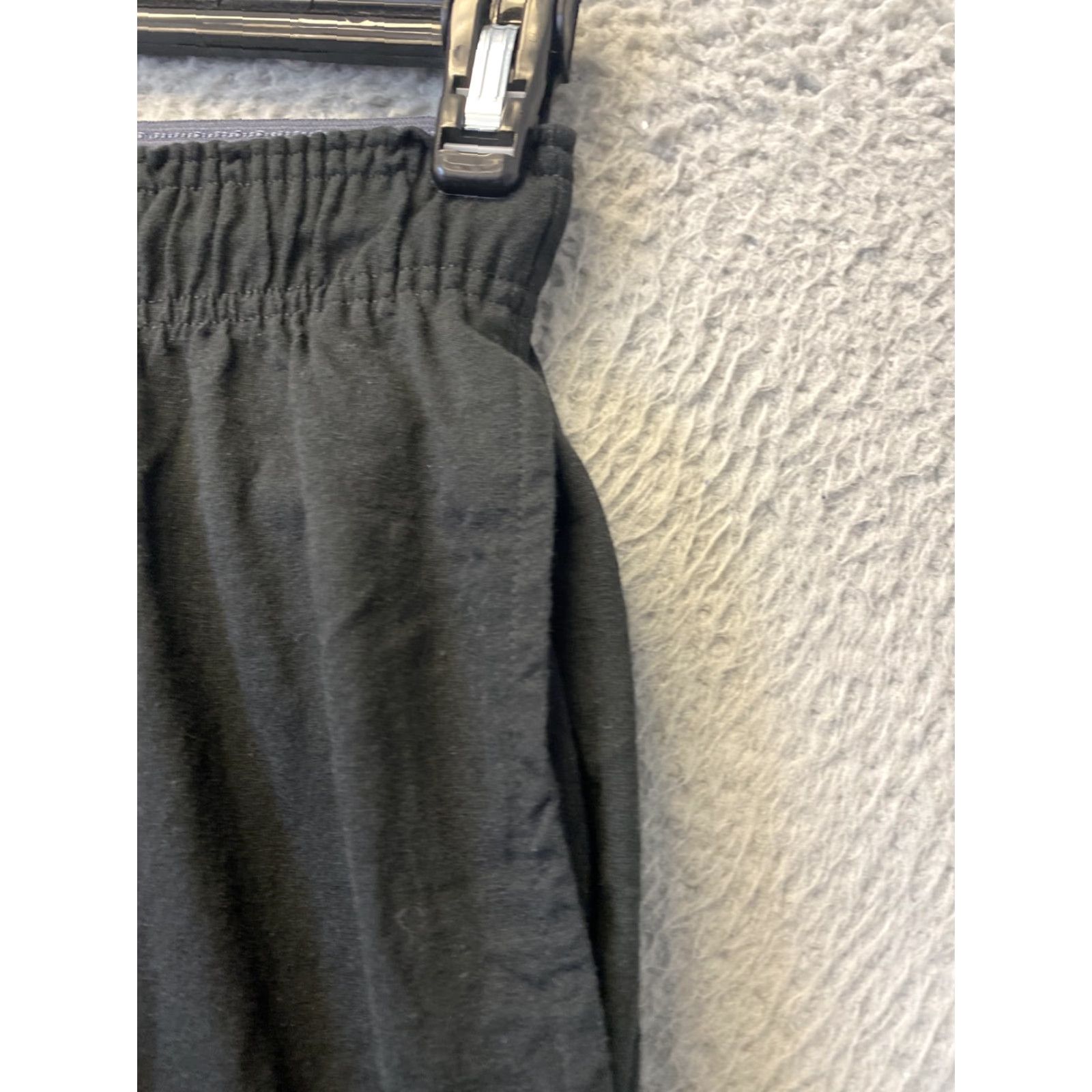 Champion Champion Pajama Pants Men Lounge Jogger Black Logo S Small Short to Regular Fit, Champion Brand, Pajama Bottoms, Men, Sleepwear, 45-52 cm Inseam Size US 29 - 4 Thumbnail