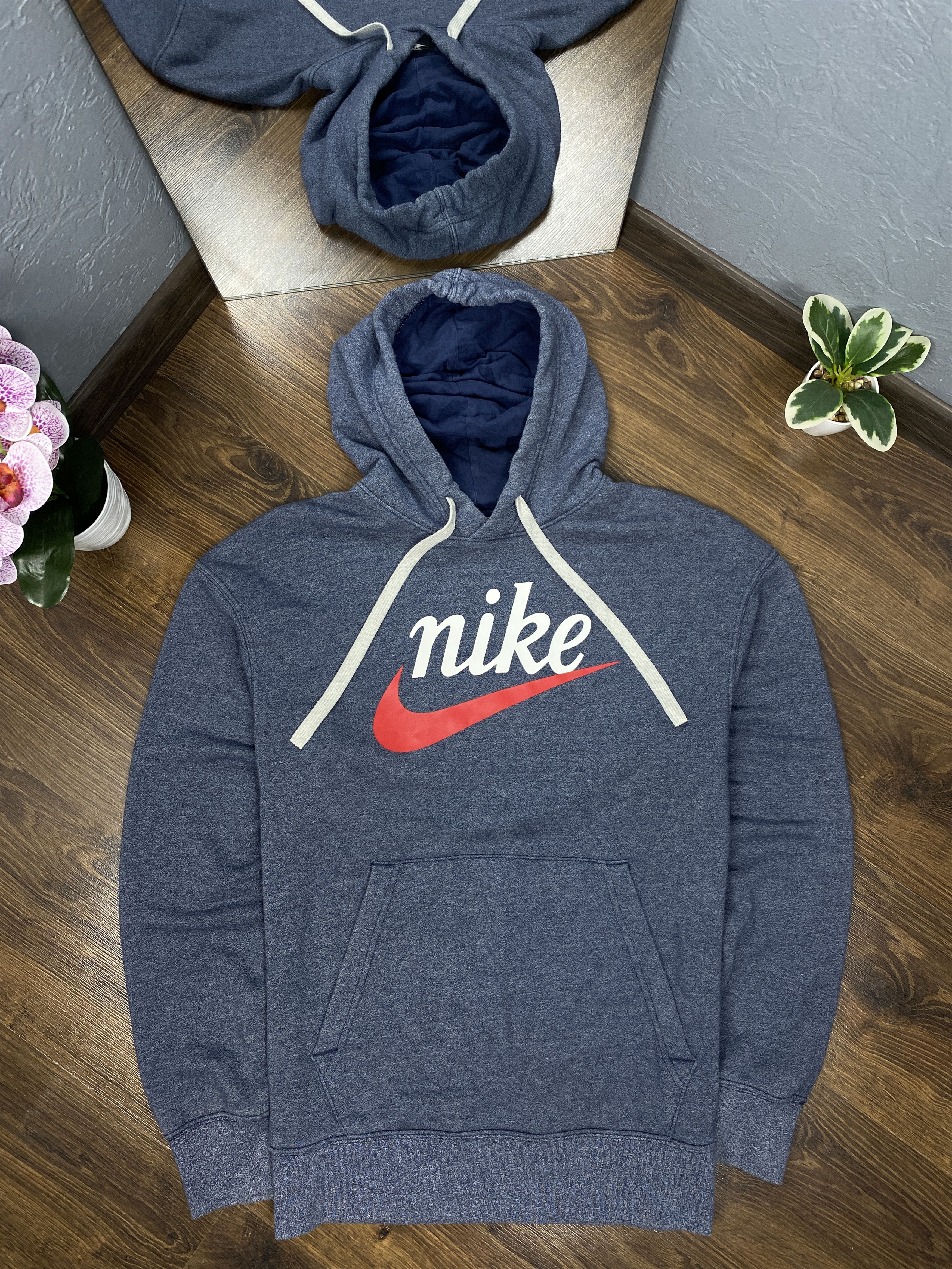 Nike Nike Mens Big Swoosh Hoodie Size US S / EU 44-46 / 1 - 1 Thumbnail