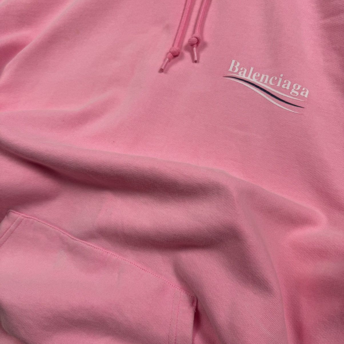 Balenciaga Balenciaga Big Logo Pink Hoodie Size US S / EU 44-46 / 1 - 2 Thumbnail