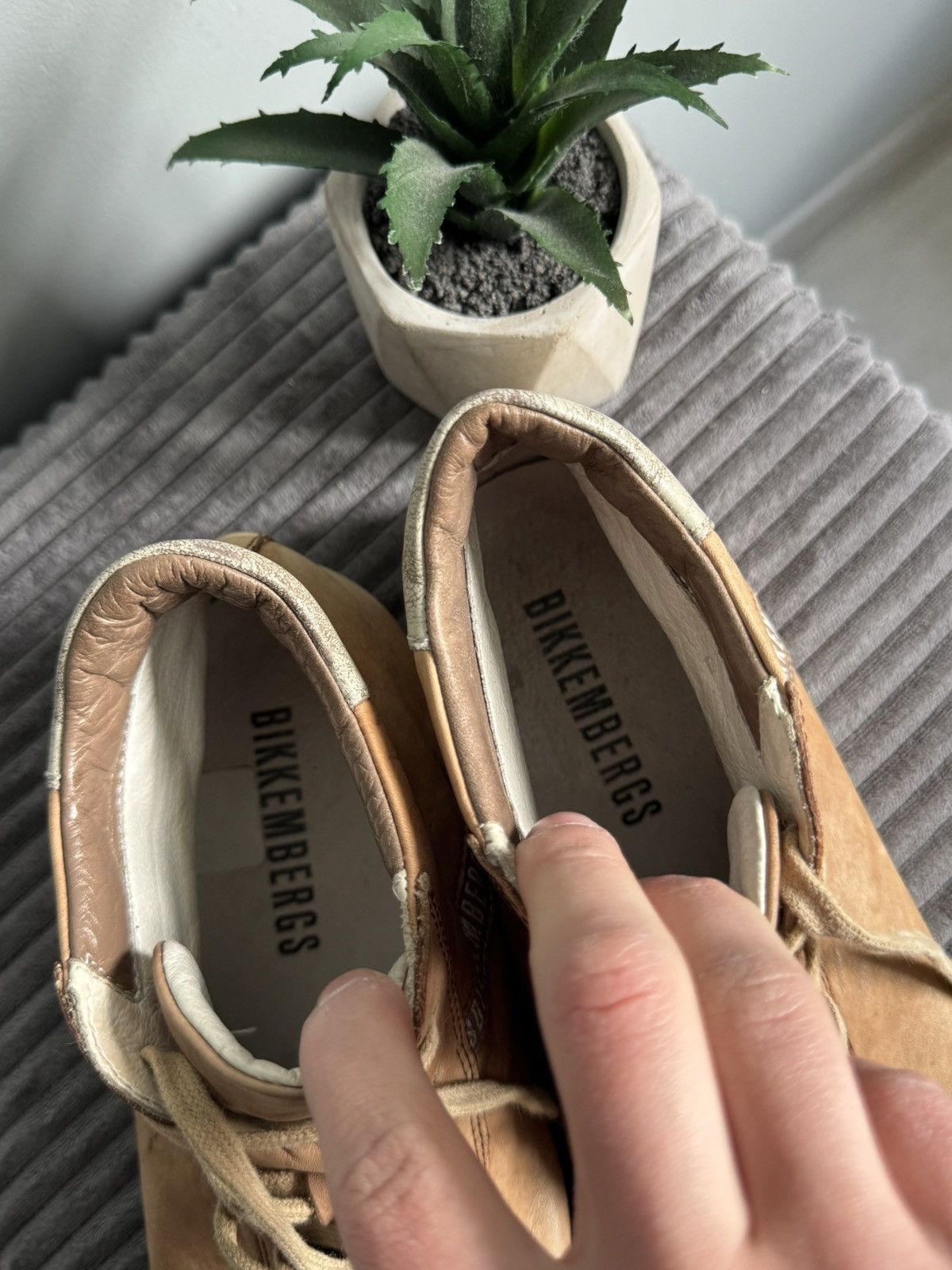 Dirk Bikkembergs Vintage Dirk Bikkembergs Leather High Top Sneakers Size US 8 / EU 41 - 11 Thumbnail