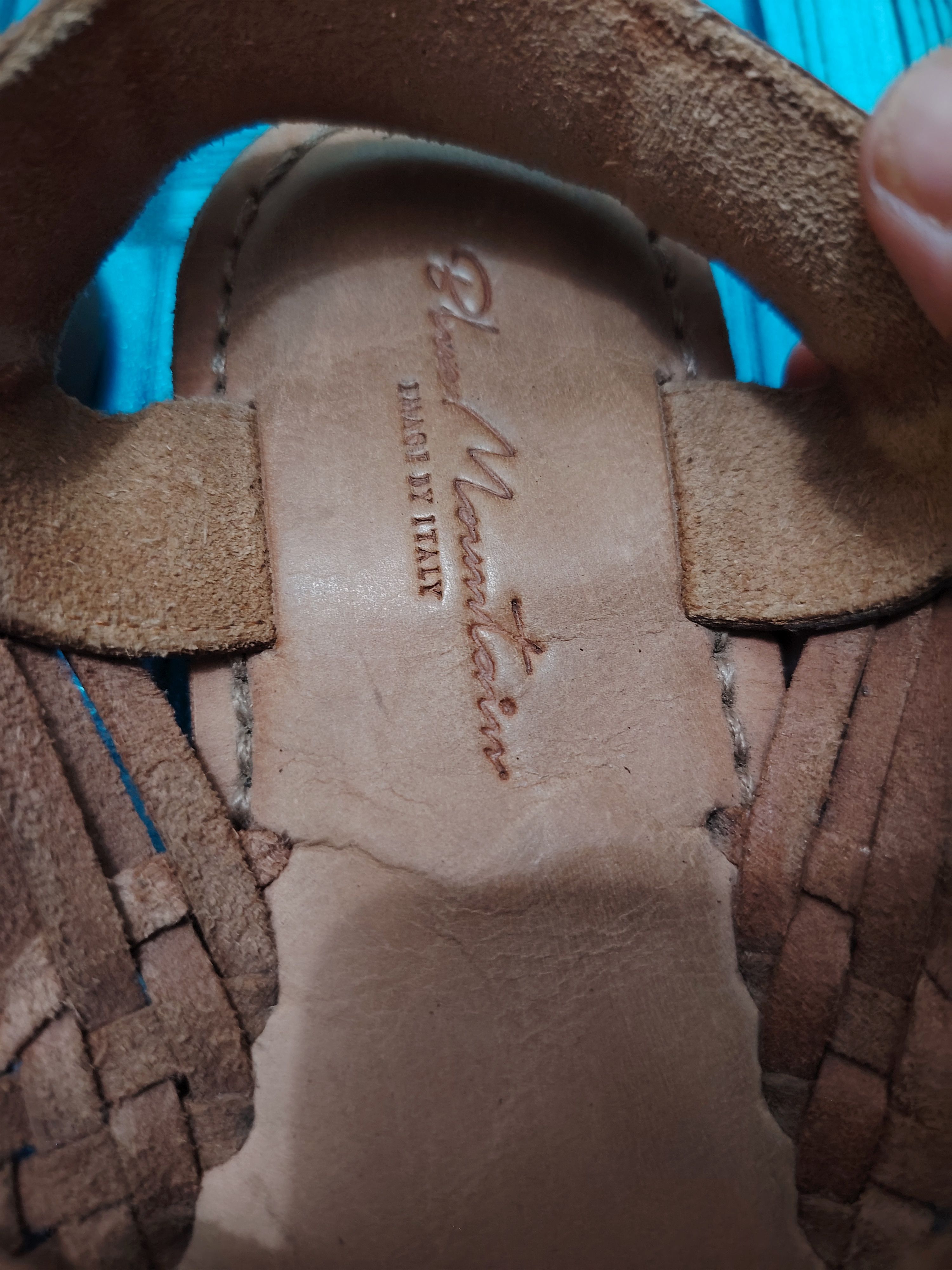 Japanese Brand Vtg Blue mountain indian sandals Size US 4 / IT 34 - 4 Thumbnail