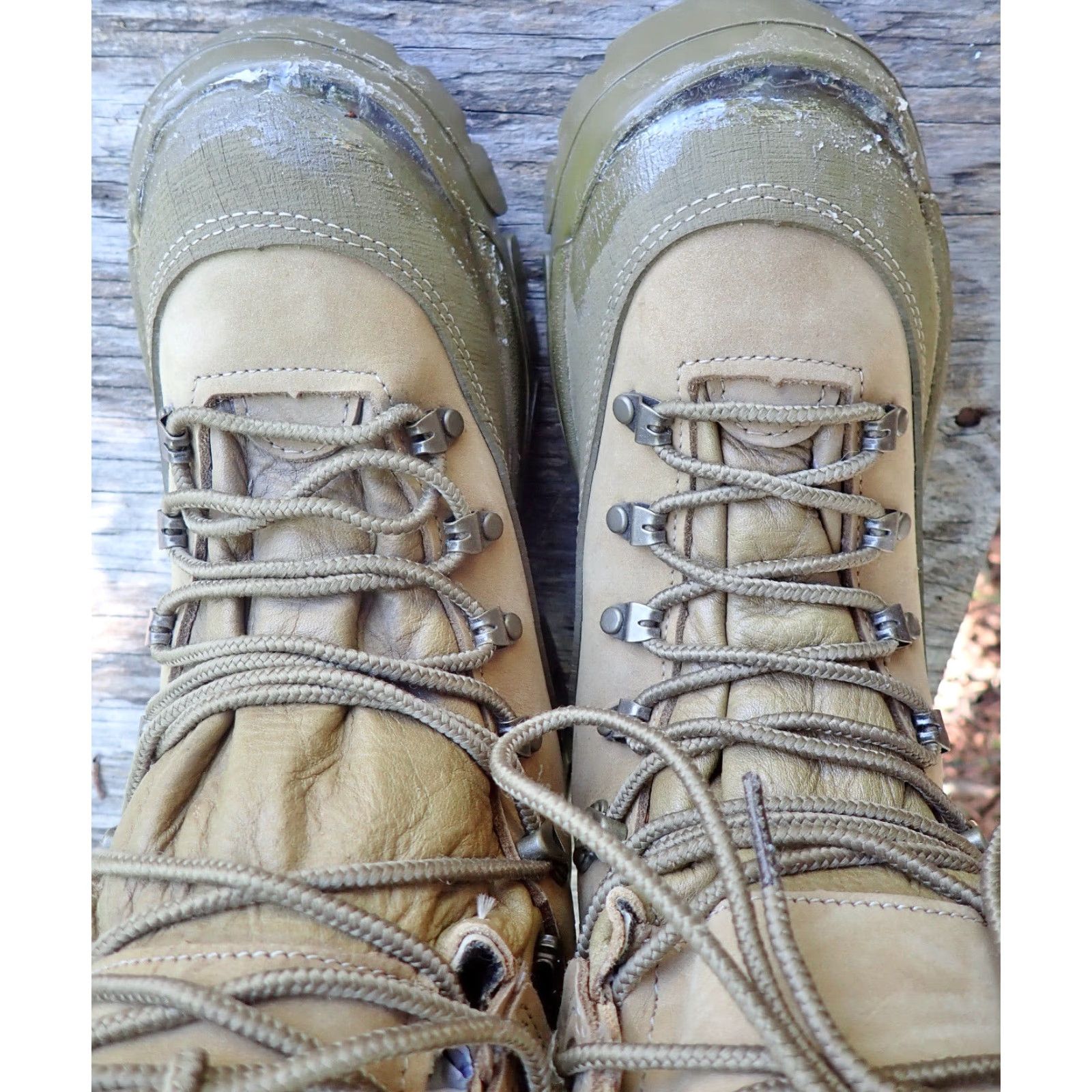 Vintage Belleville 950 Gore-Tex Hiking Boots Mens 5.5 Wide (Womens 7) Combat Military Size US 6 / IT 36 - 4 Thumbnail