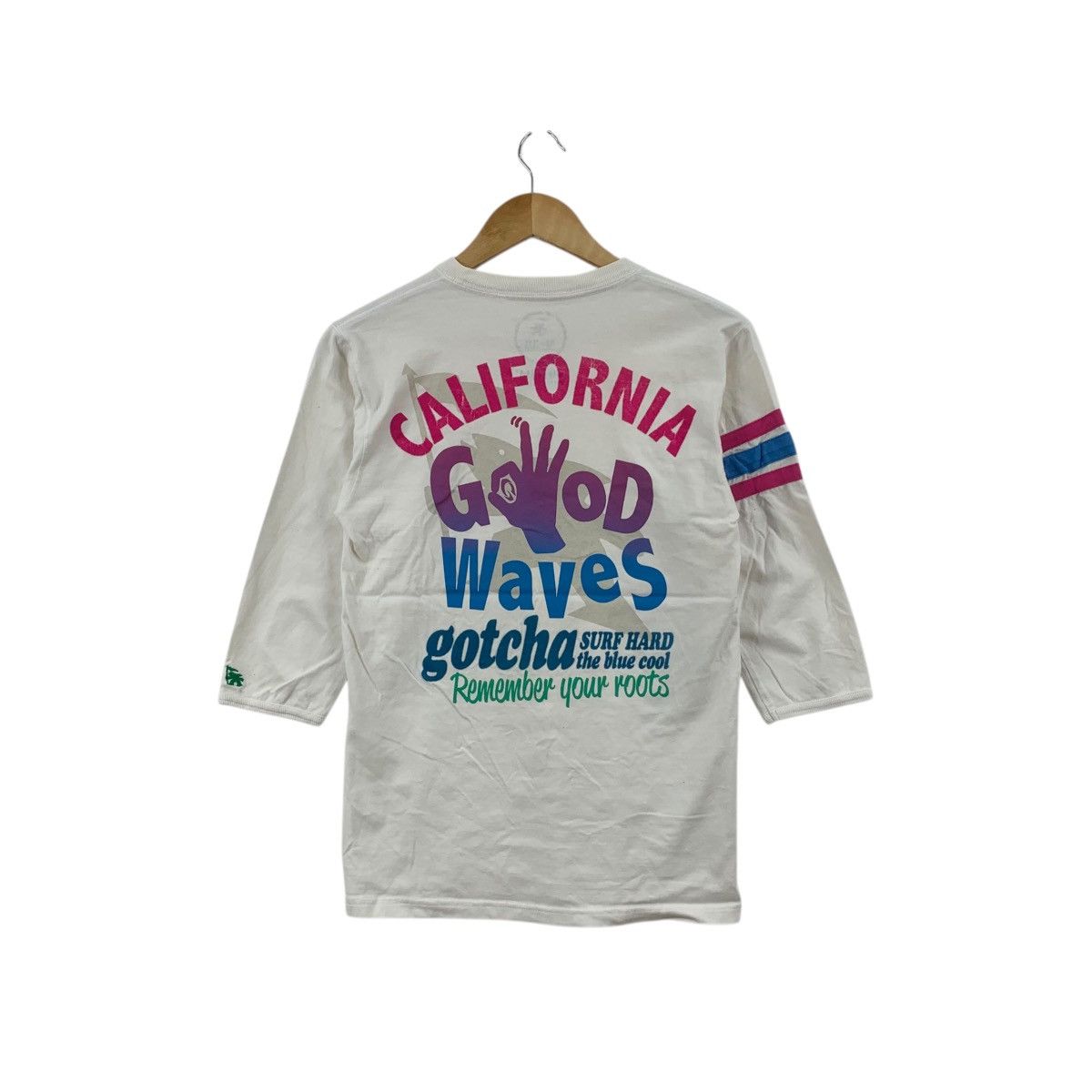 Gotcha GOTCHA SURF CALIFORNIA Good Waves Tee Shirt Top Remember Size M / US 6-8 / IT 42-44 - 7 Thumbnail