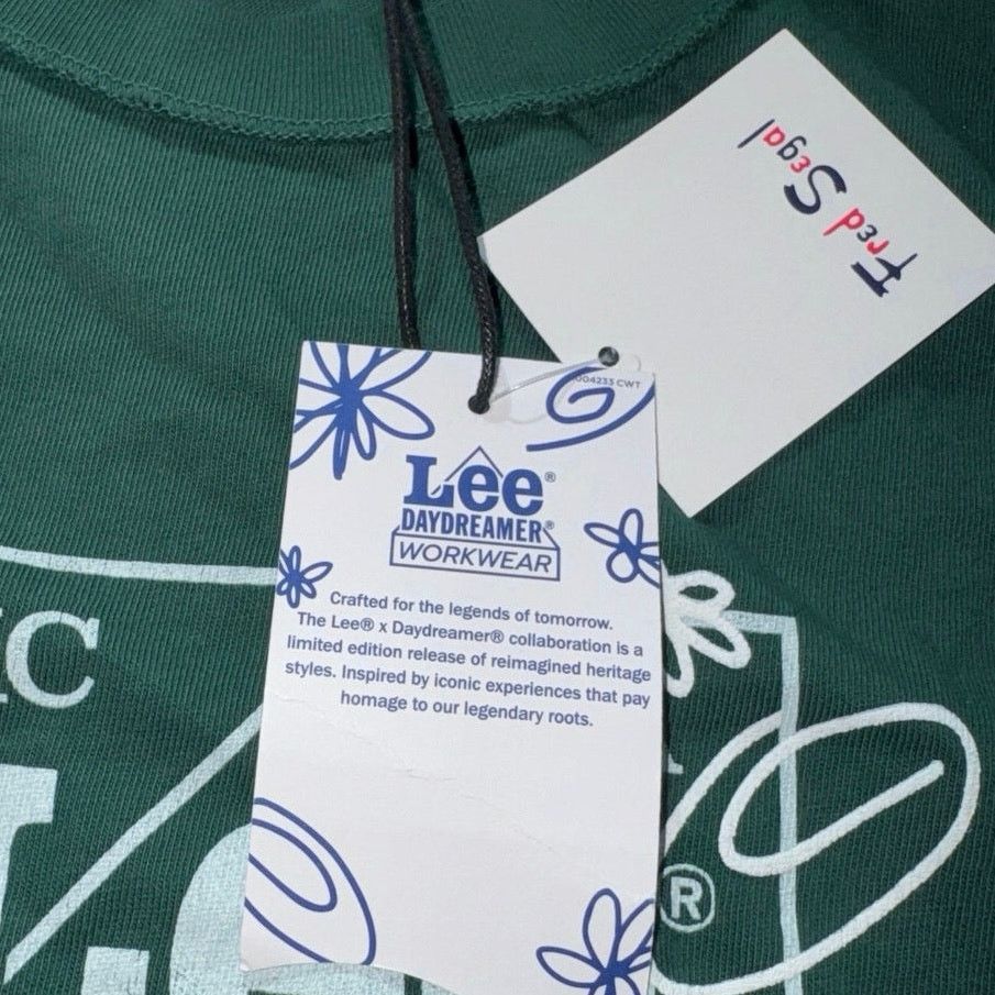 Daydreamer DAYDREAMER x LEE Doodles Reverse GF Tee in Green Size M New Size M / US 6-8 / IT 42-44 - 6 Thumbnail
