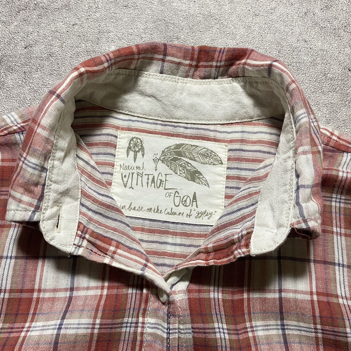 GOA 2000s Vintage GOA Shirt Chambray Size M / US 6-8 / IT 42-44 - 4 Thumbnail