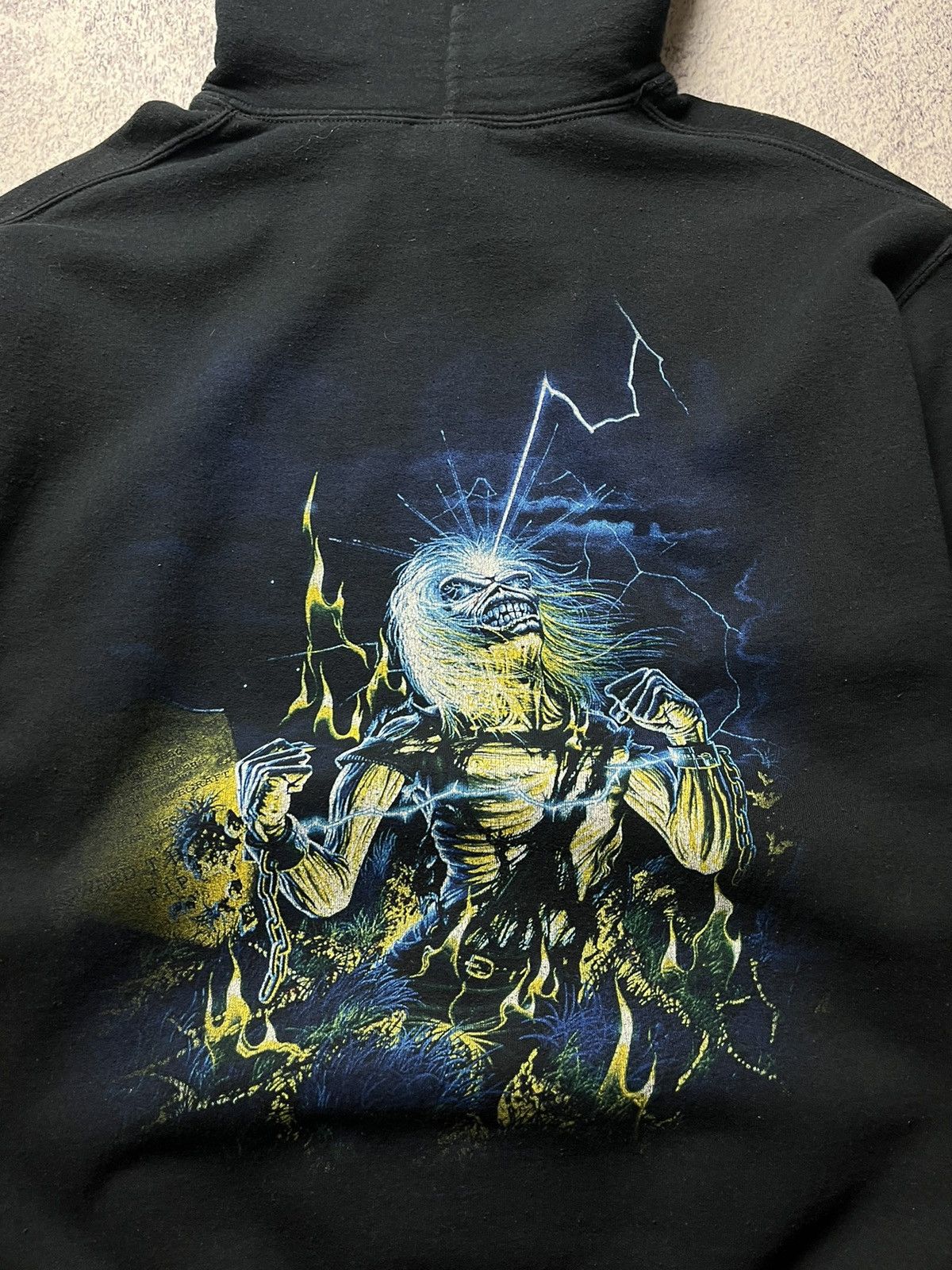 Iron Maiden Vintage Iron Maiden Live After Death Hoodie Rock Bend Y2K 90 Size US M / EU 48-50 / 2 - 18 Thumbnail