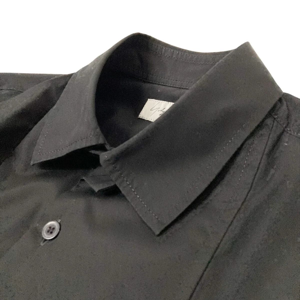 Yohji Yamamoto Yohji Yamamoto pour homme/black/long sleeve/shirt Size US M / EU 48-50 / 2 - 3 Thumbnail