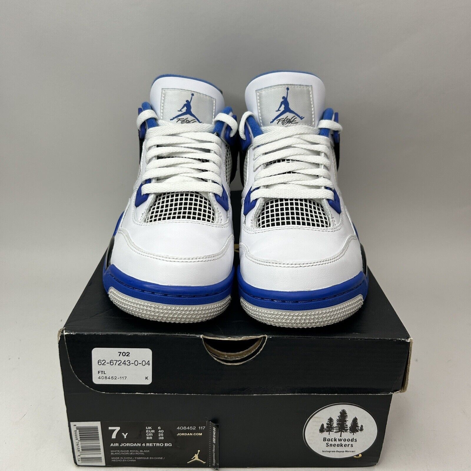 Nike Air Jordan 4 Retro BG “Motorsport” 2023