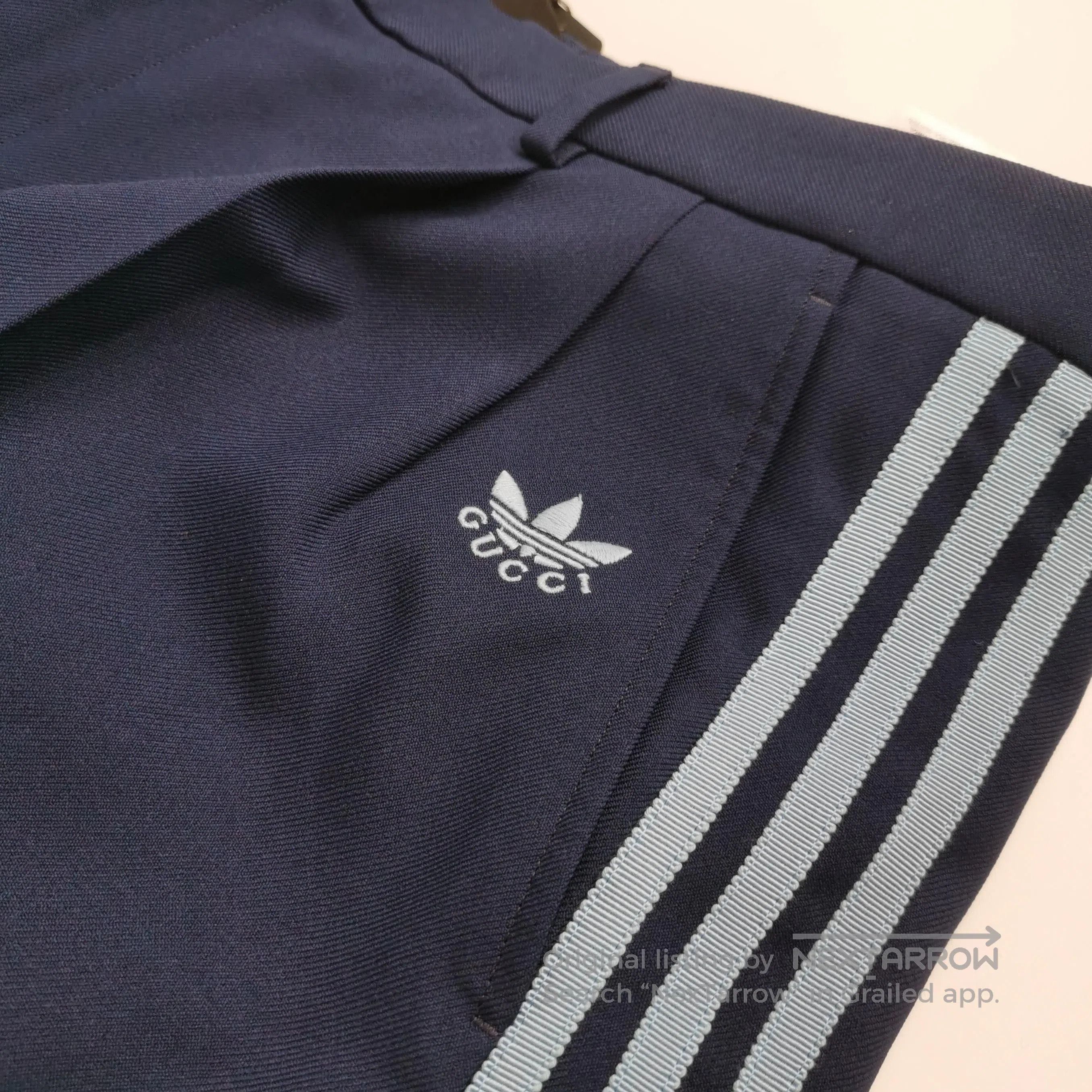Gucci Gucci x Adidas Brown Striped Logo Shorts XXL. Size US 30 / EU 46 - 9 Thumbnail