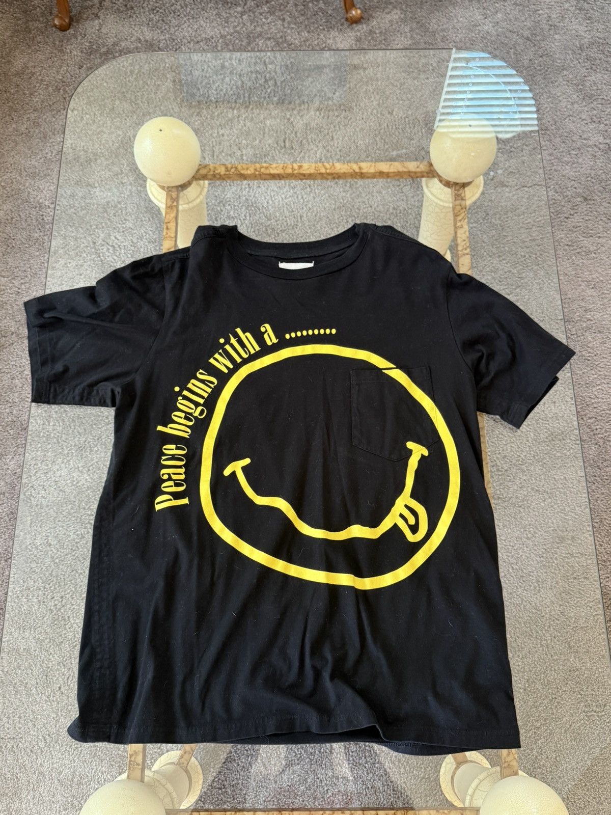 Takahiromiyashita The Soloist. Takahiromyshita The Soloist “ Smile” tee Size US M / EU 48-50 / 2 - 1 Thumbnail