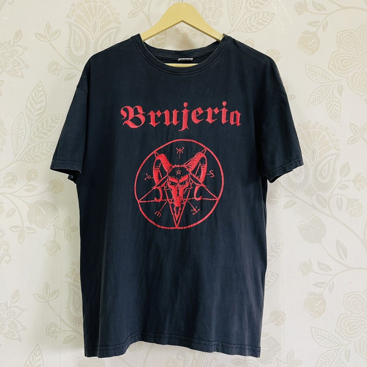 Band Tees Faded Brujeria Extreme Metal Band USA TShirt Size US L / EU 52-54 / 3 - 1 Thumbnail