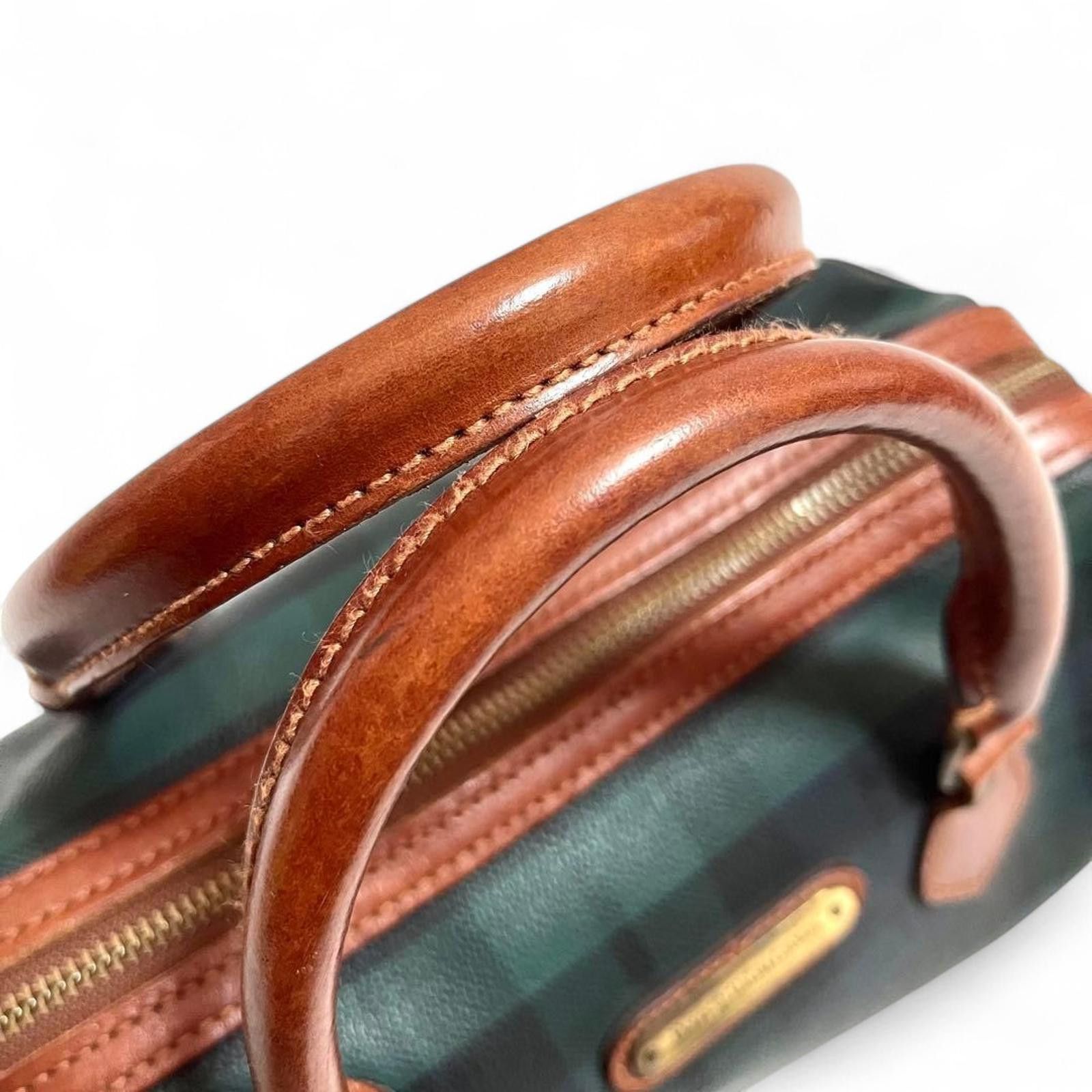 Polo Ralph Lauren Polo Ralph Lauren - Classic Tartan Leather Handle Handbag Size ONE SIZE - 7 Thumbnail