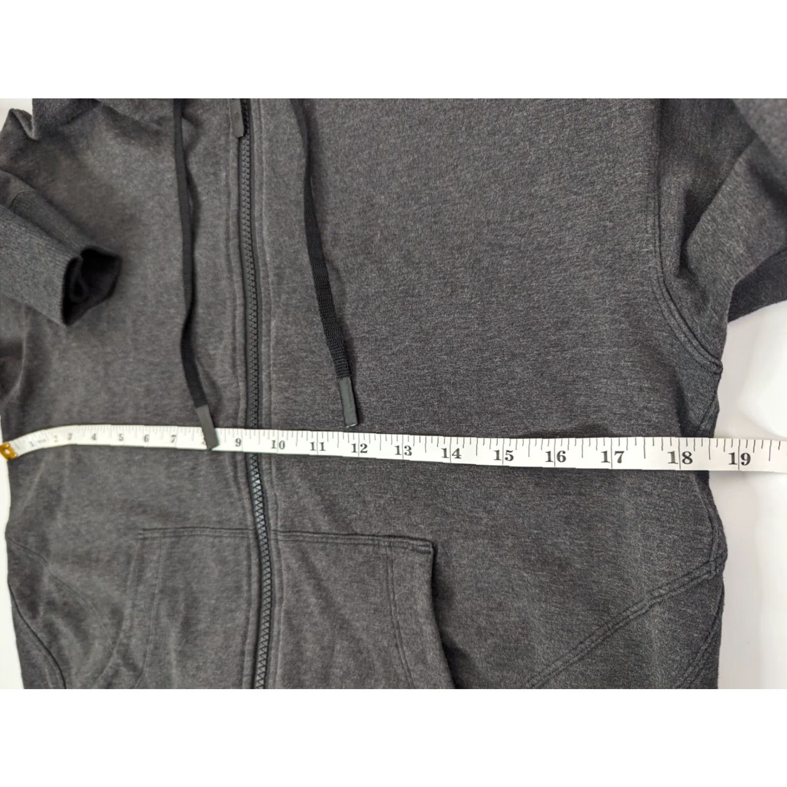 Lululemon Lululemon Ready to Roll Hoodie Full Zip Jacket Heathered Black Women’s 2 W3BYNS Size 2 Athletic Performance Yoga Moisture Wicking Shirt Size XS / US 0-2 / IT 36-38 - 7 Thumbnail