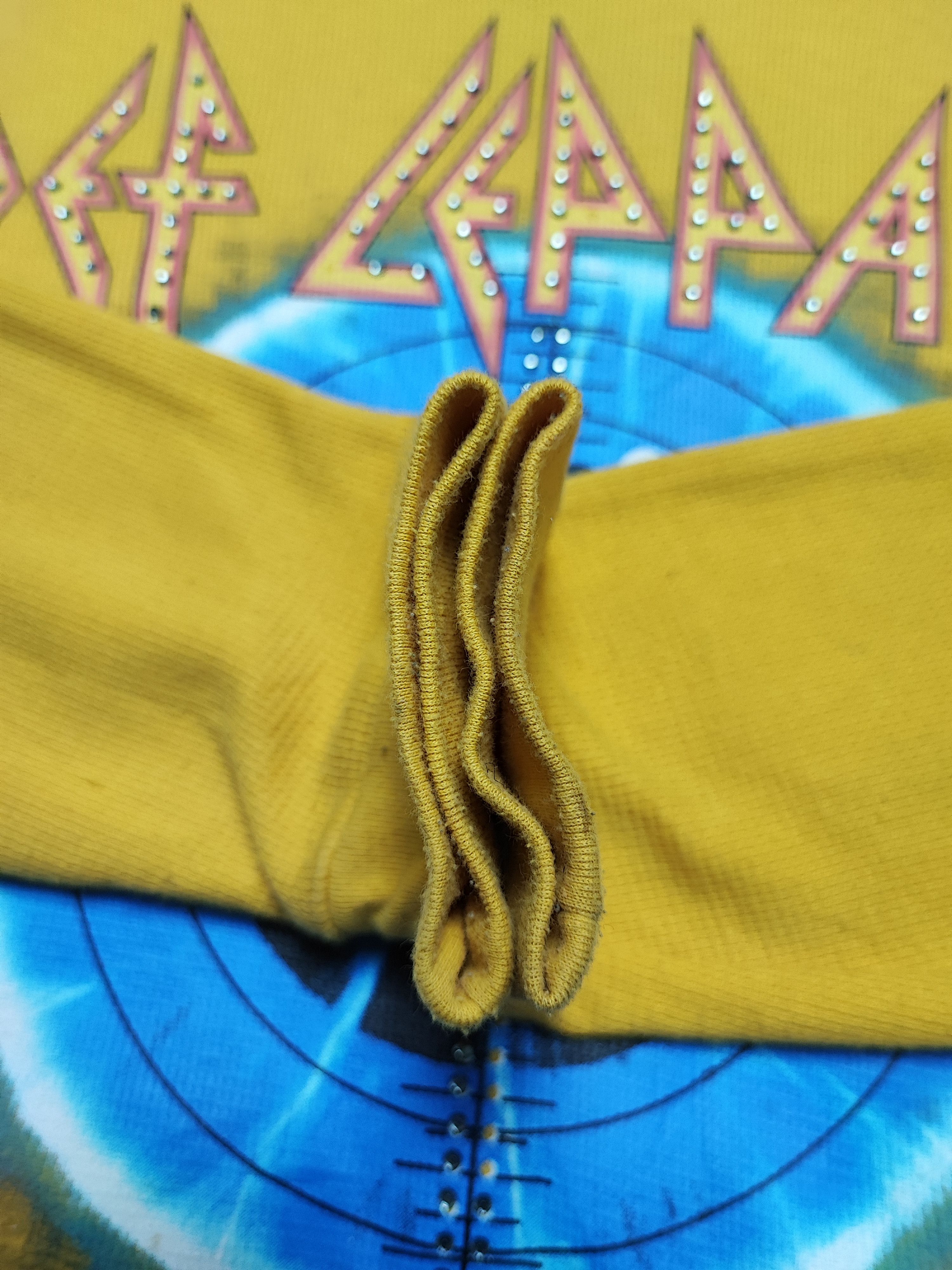 Band Tees × Def Leppard Def Leppard Croptop Cotton Size M / US 6-8 / IT 42-44 - 13 Thumbnail