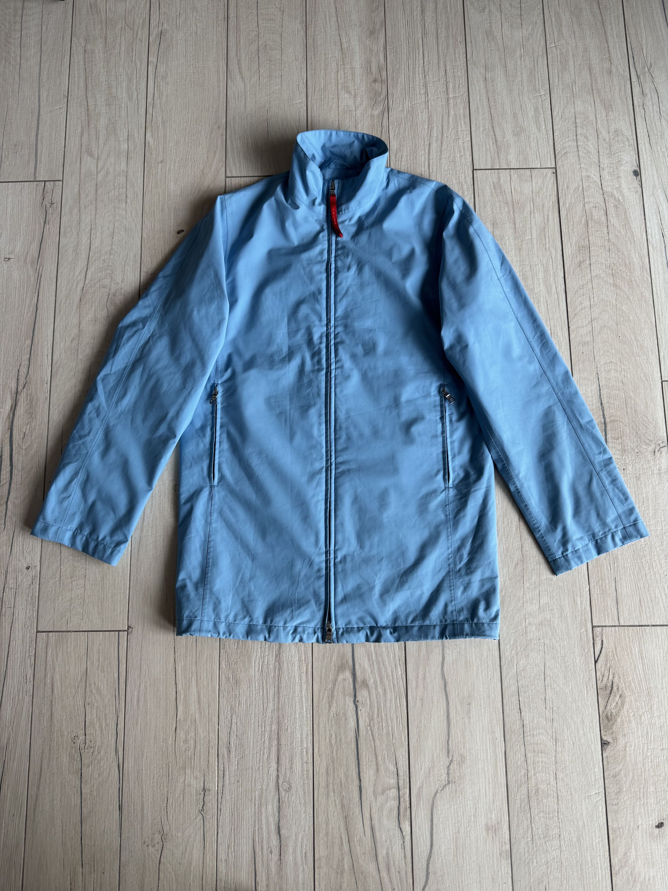 Prada Prada GoreTex Baby Blue Light Jacket Size US S / EU 44-46 / 1 - 1 Thumbnail