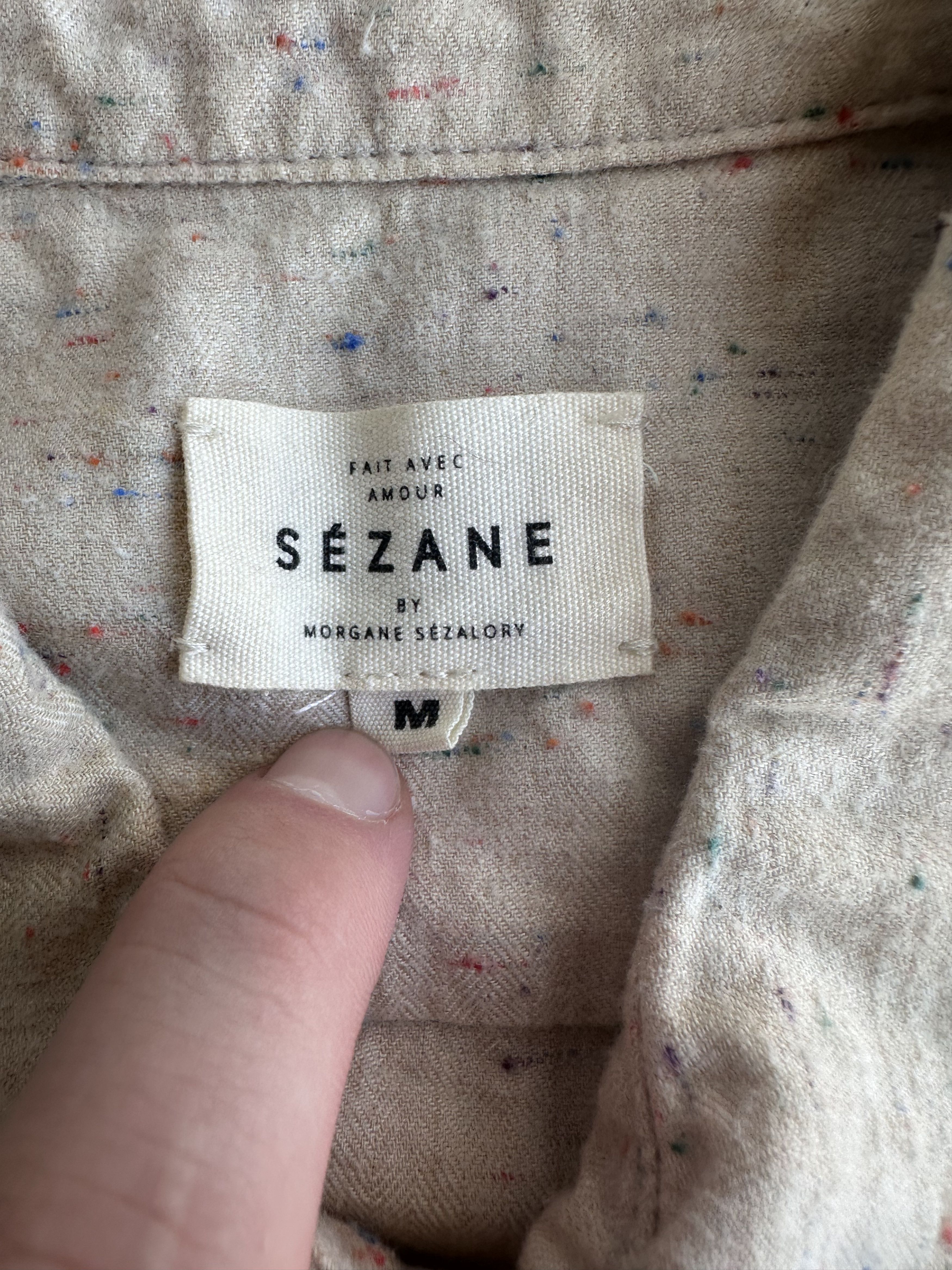 Sezane Sezane Shirt Size M / US 6-8 / IT 42-44 - 4 Thumbnail