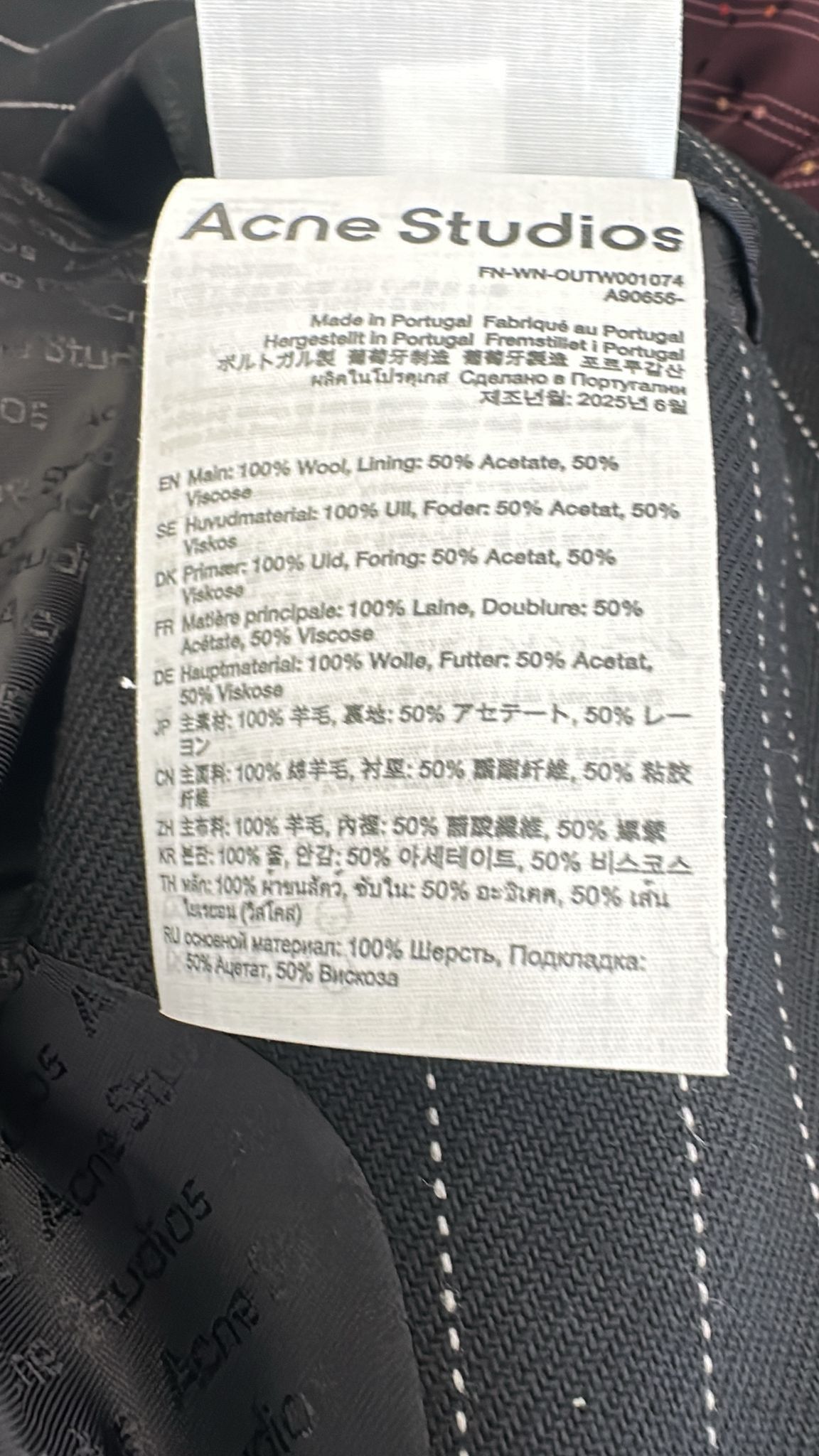 Acne Studios Acne Studios Olyx Wool Coat Size XXS / US 00 / IT 34 - 4 Thumbnail