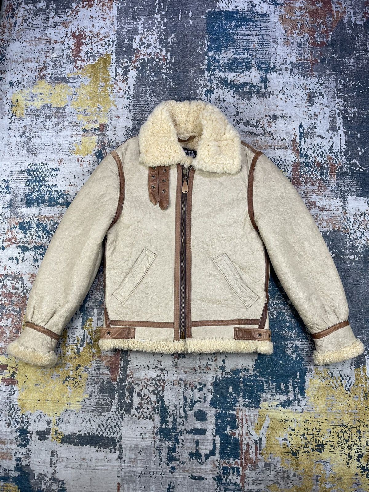 Schott Vtg Schott USAAF Type B-3 Shearling Bombers Size US XXS / EU 40 - 1 Thumbnail