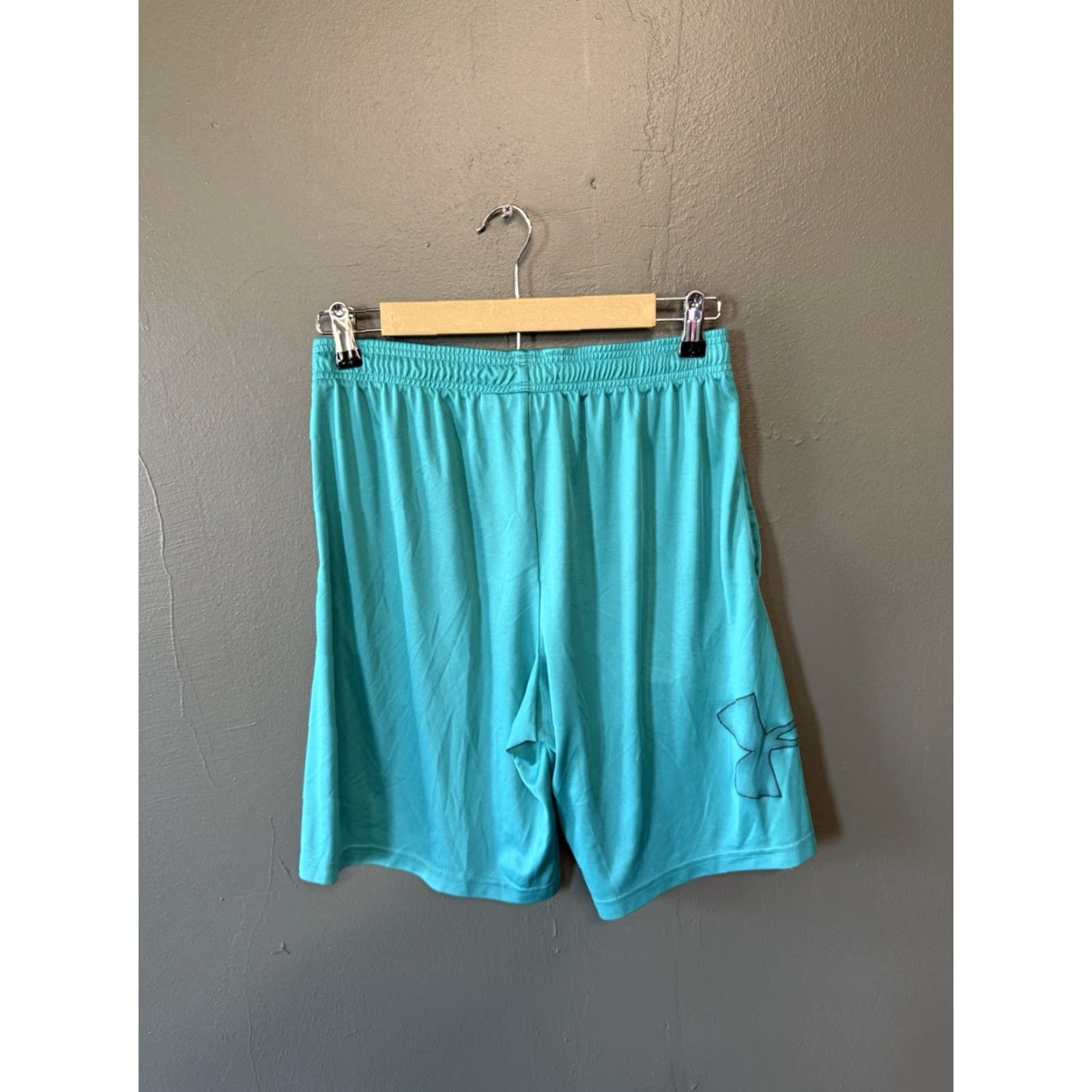 Under Armour Under Armour Mens Athletic Gym Shorts Regular Size M Blue Athletic Mens Short Size US 31 - 2 Thumbnail