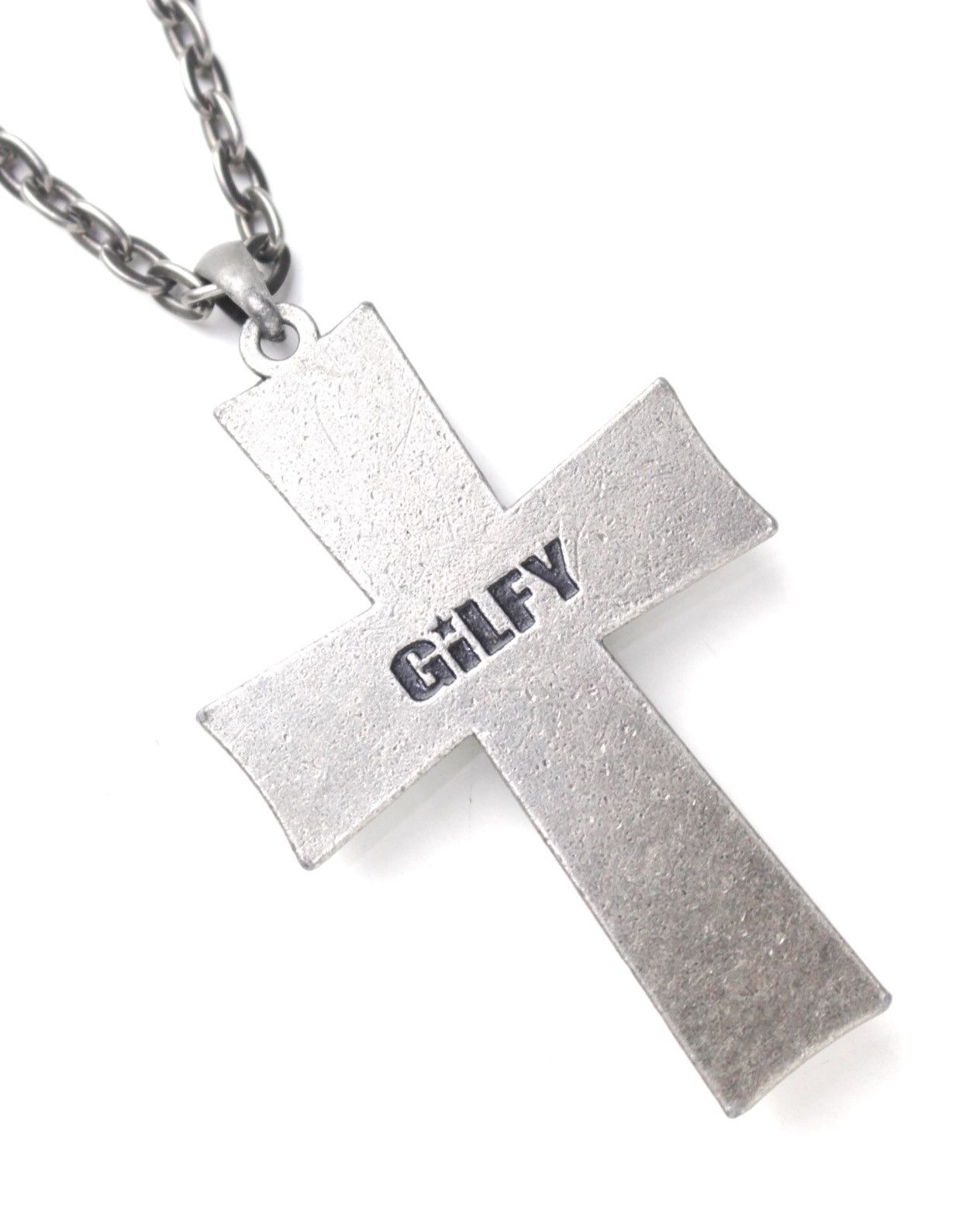 Vintage 2000S GILFY FORGED STEEL CROSS NECKLACE Size ONE SIZE - 6 Thumbnail