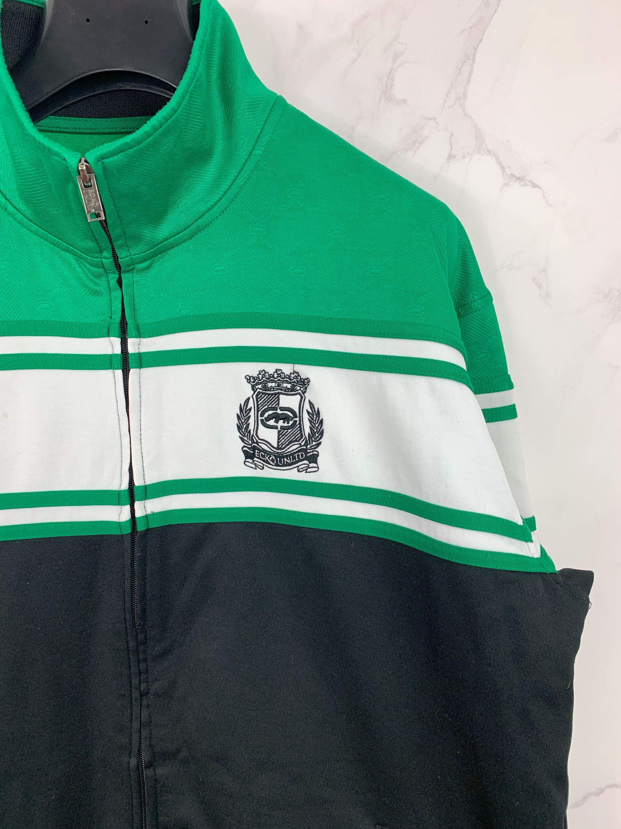 Ecko Unltd. Ecko Unlimited Monogram Track Jacket Streetwear Size XL Size US XL / EU 56 / 4 - 3 Thumbnail