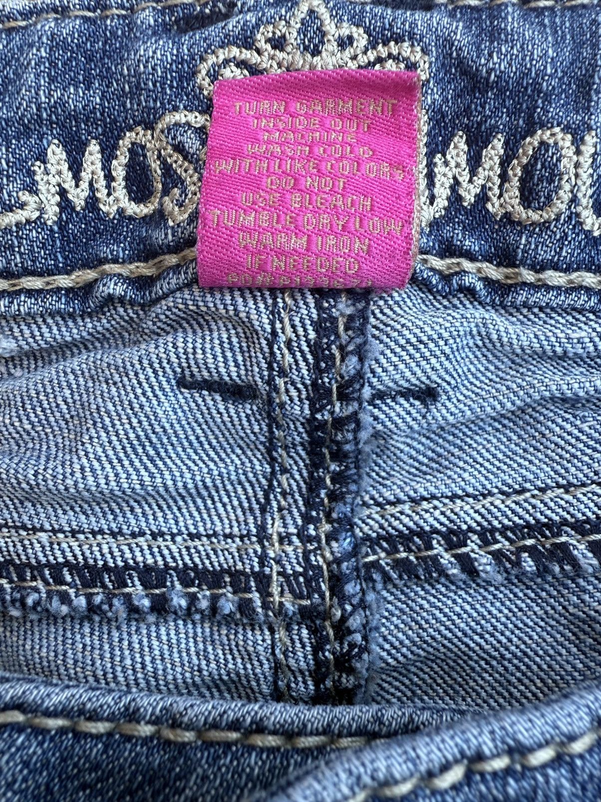 Almost Famous Y2K Almost Famous Stretch Skinny Jeans Low Rise Junior 9 Size 30" / US 8 / IT 44 - 13 Thumbnail