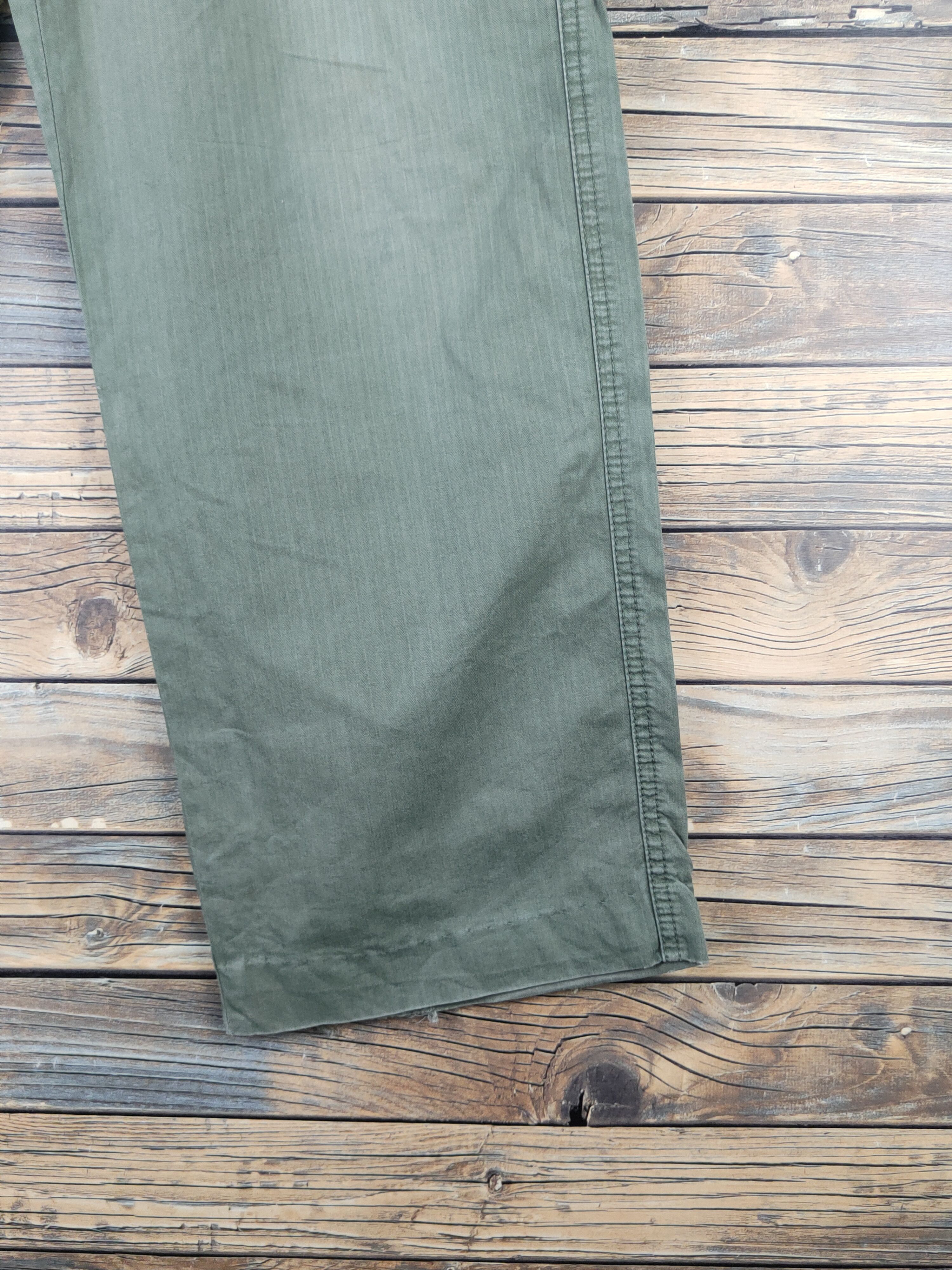 Japanese Brand DL Uniqlo Green Multipocket Cargo Pants #2622 Size US 34 / EU 50 - 6 Thumbnail