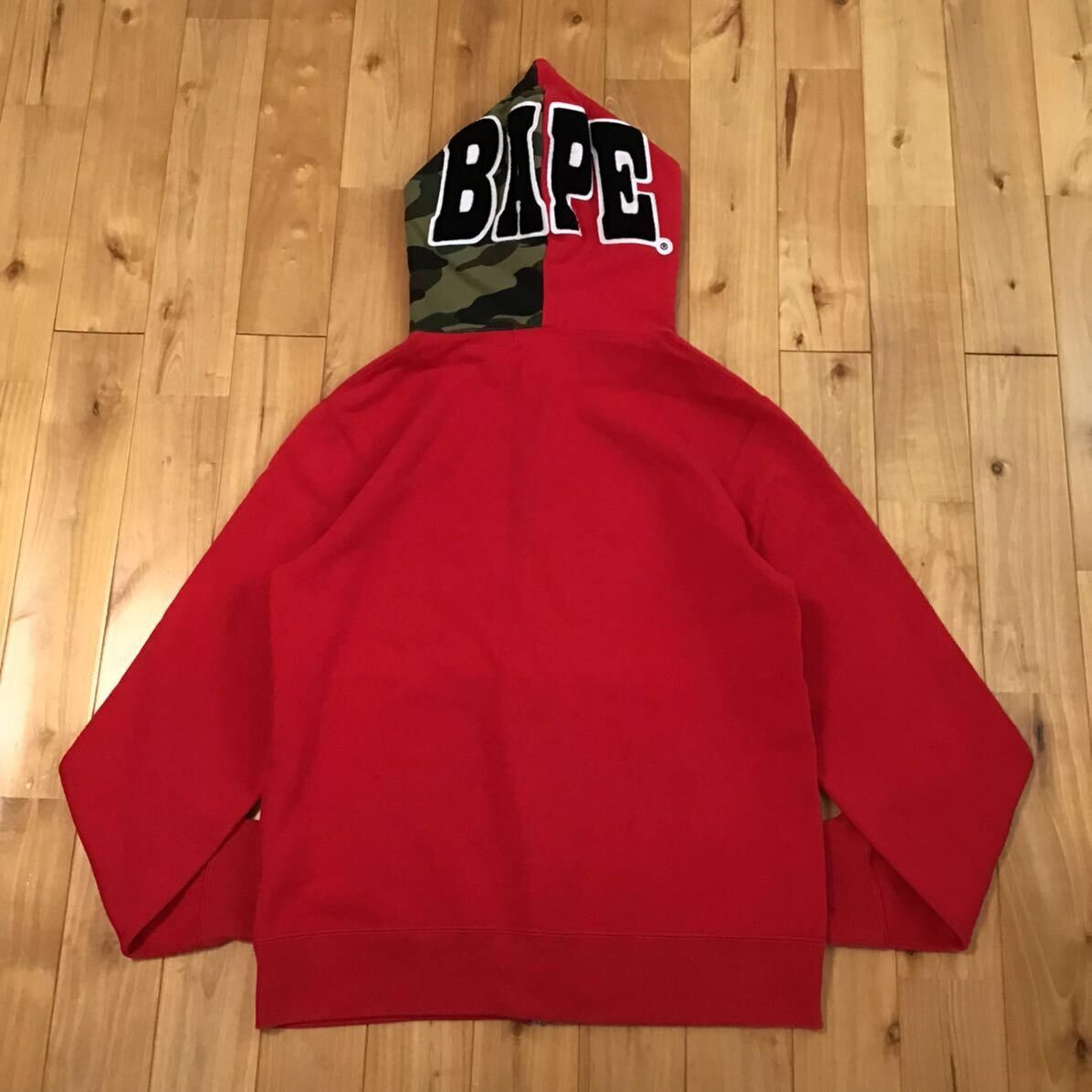 BAPE camo Ape head full zip hoodie a bathing ape
