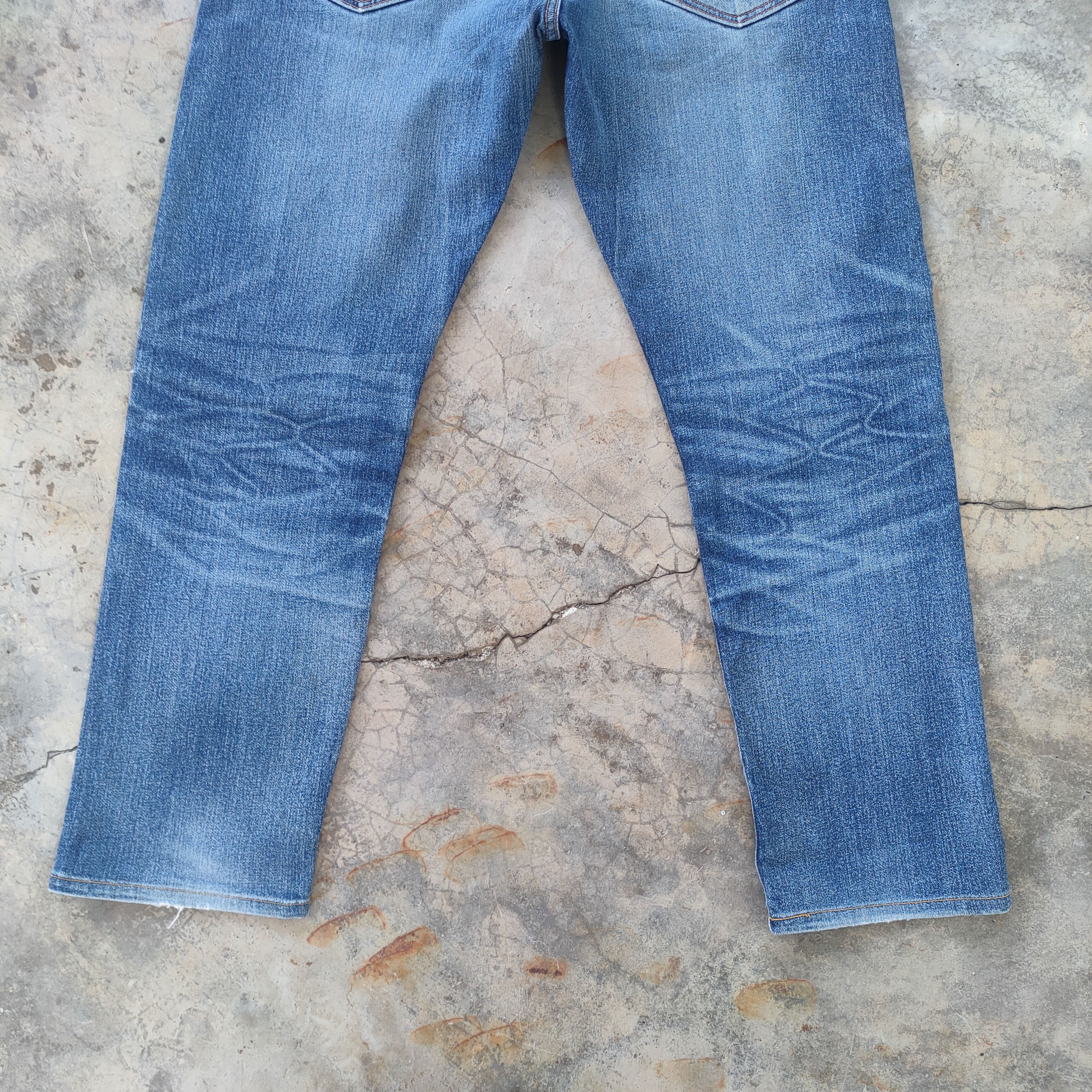 Jean × Levi's W32 VINTAGE LEVI'S 502 FADED DISTRESSED RIPPED JEANS PANTS Size US 32 / EU 48 - 10 Thumbnail
