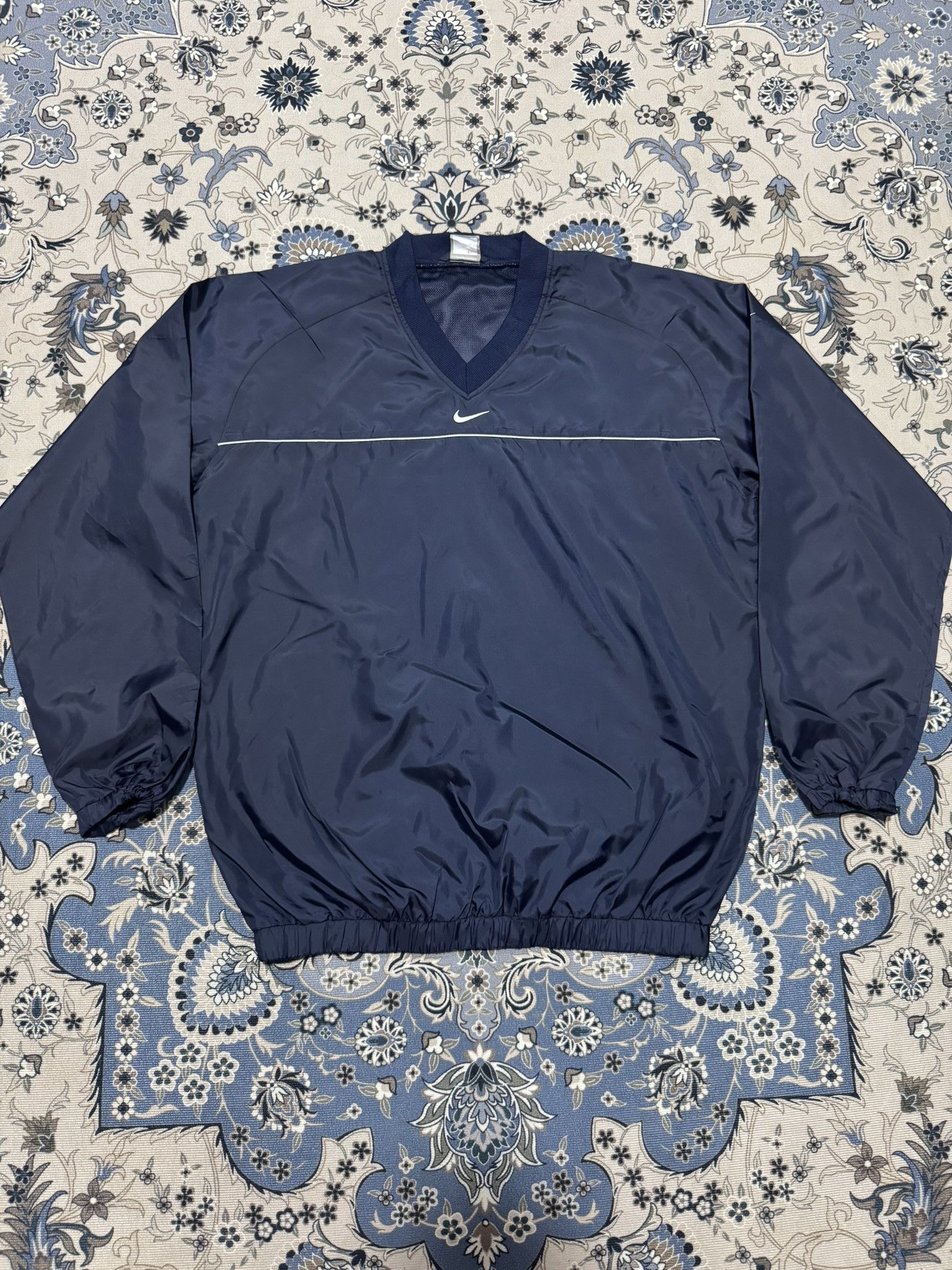 Nike × Nike ACG × Vintage Vintage Nike Center Swoosh Big Logo Back Side Light jacket Size US L / EU 52-54 / 3 - 1 Thumbnail