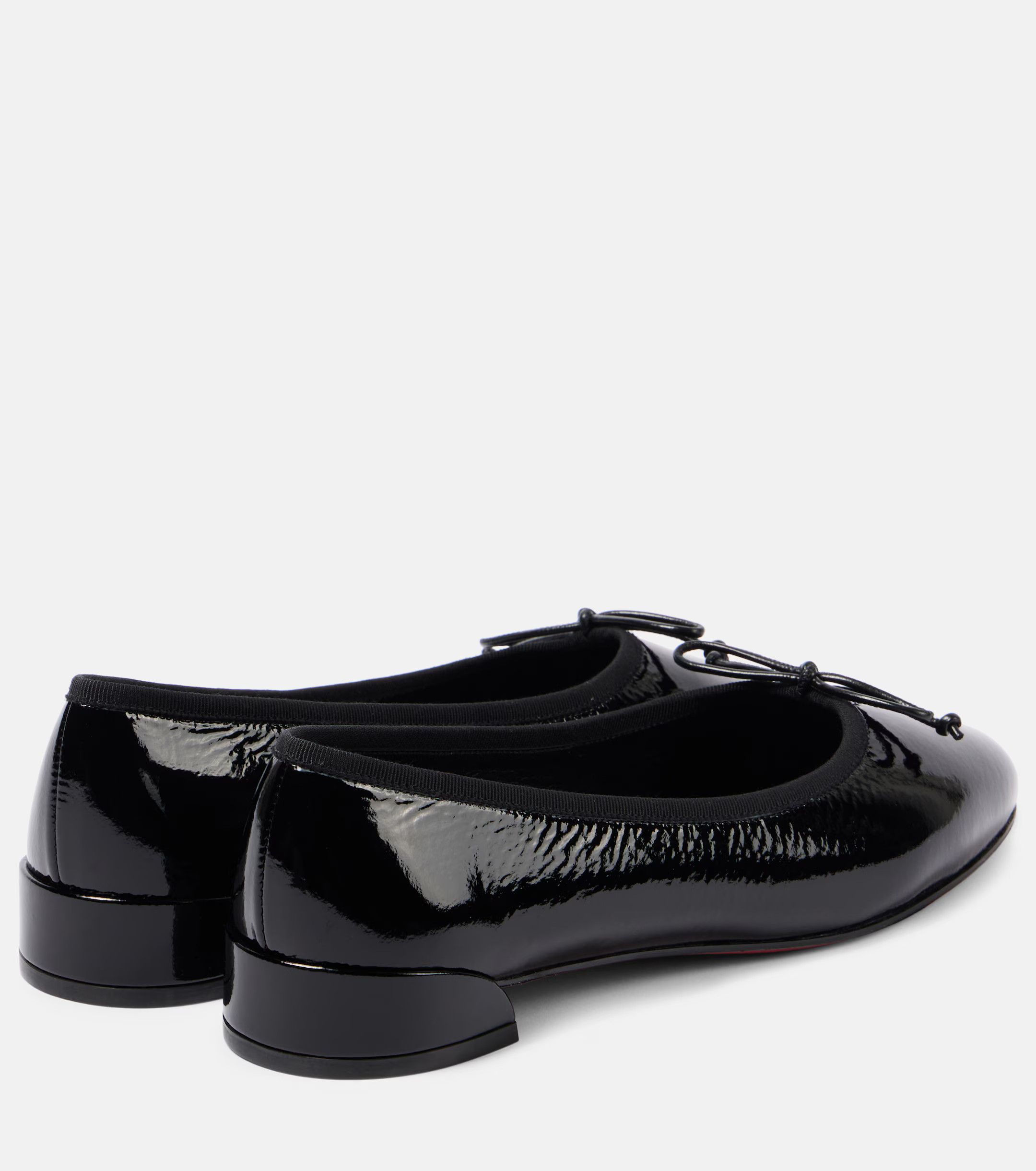 Christian Louboutin o1s1wg111025 Flats in Black Size US 4 / IT 34 - 3 Thumbnail
