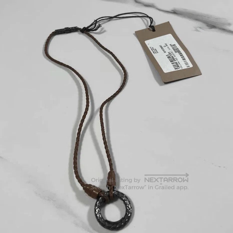 Bottega Veneta Bottega Veneta Woven Ring Necklace. Size ONE SIZE - 2 Thumbnail