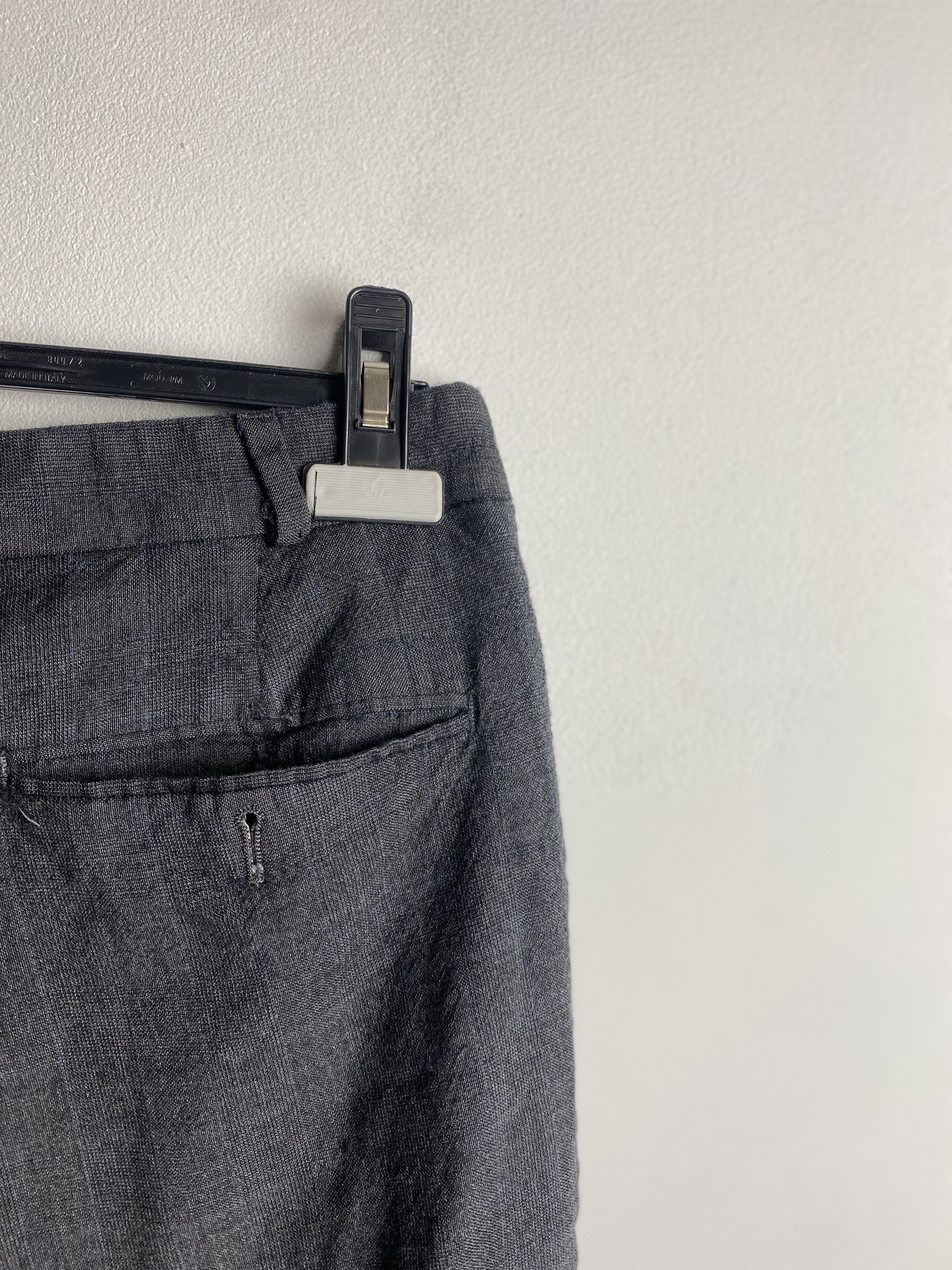 Vintage YSL Yves Saint Laurent vintage casual pants formal Size US 34 / EU 50 - 4 Thumbnail