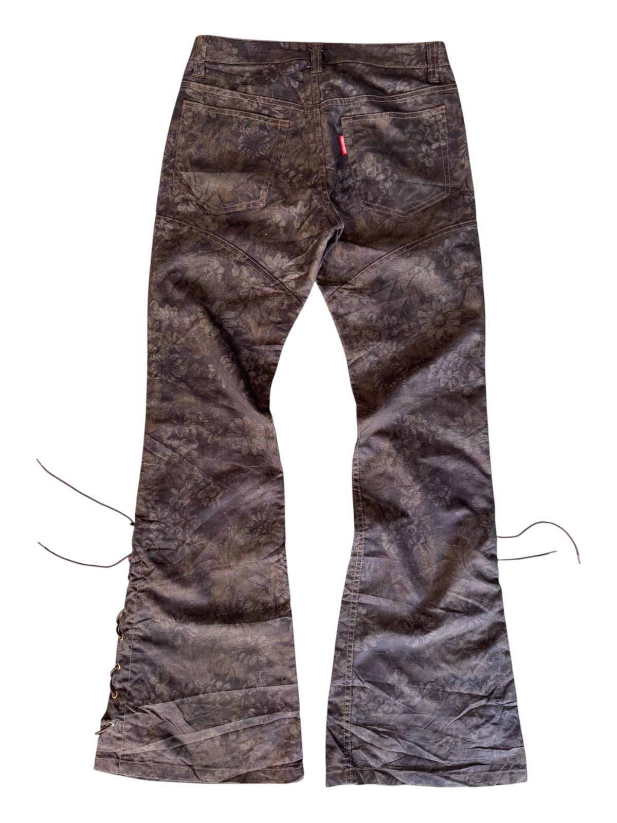 パンツ tornado mart coated flare cargo pants Tornado Mart / Coating Flare Cargo Pants 00s TORNADO MART Coating