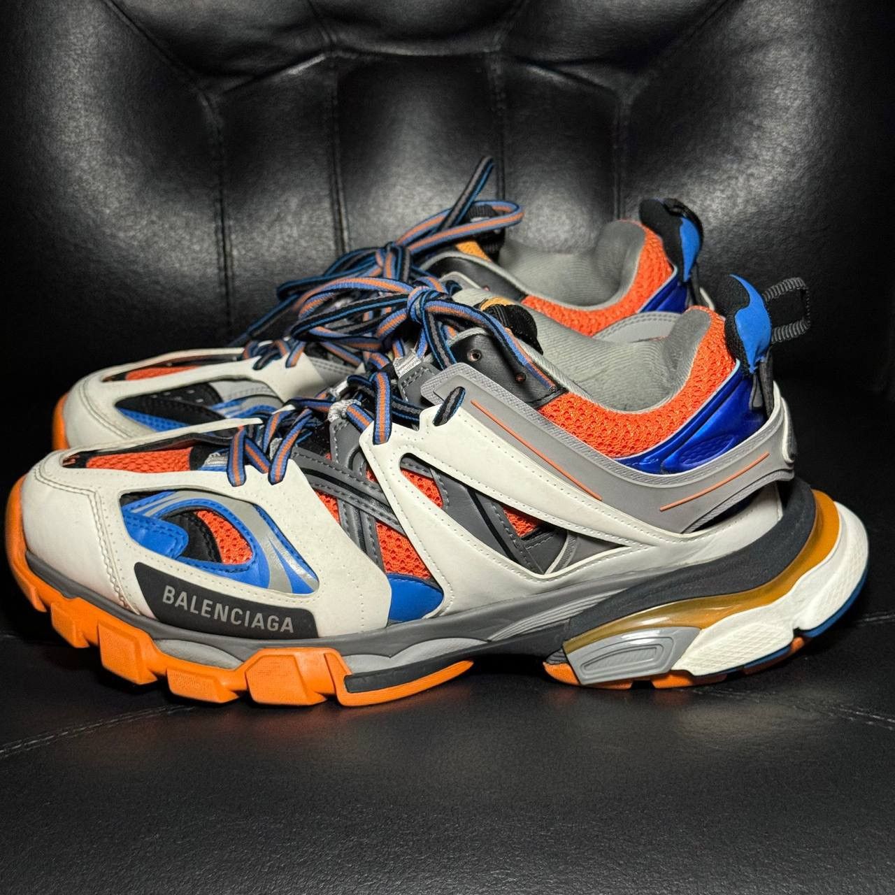 Balenciaga Balenciaga track 1 black orange Size US 8 / EU 41 - 3 Thumbnail