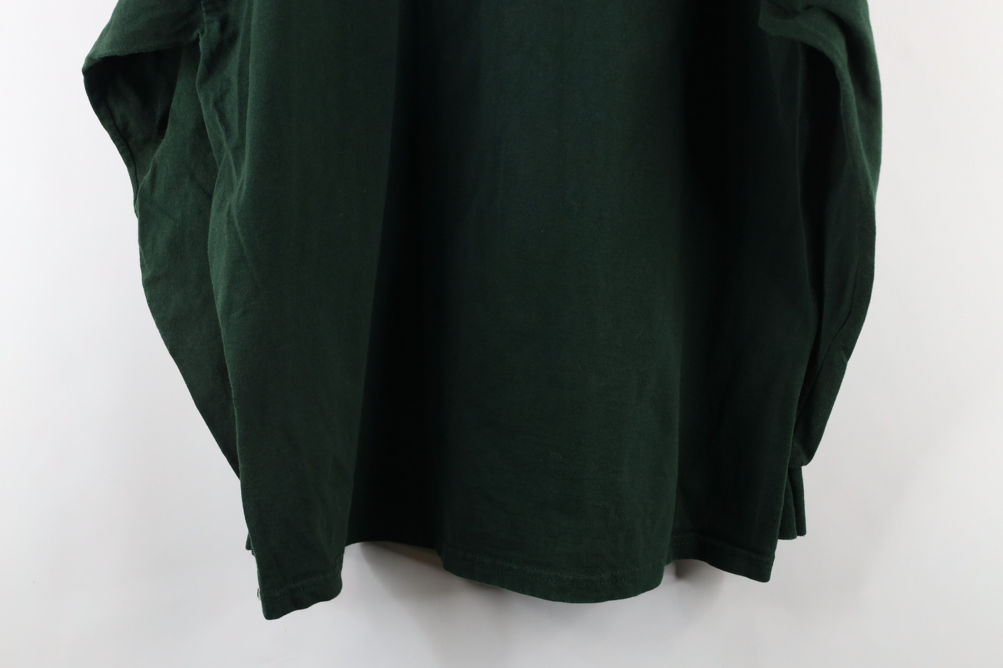 Vintage Vintage 90s Mackinac Bridge Long Sleeve T-Shirt Green Cotton Size US XL / EU 56 / 4 - 12 Thumbnail