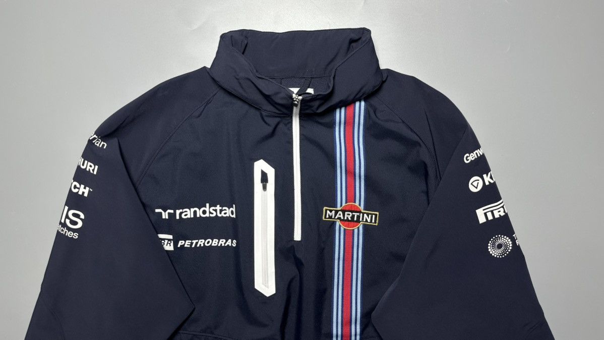 Mercedes-Benz 3XL WILLIAMS MARTINI MERCEDES RACING FORMULA 1 JACKET Size US XXL / EU 58 / 5 - 2 Thumbnail